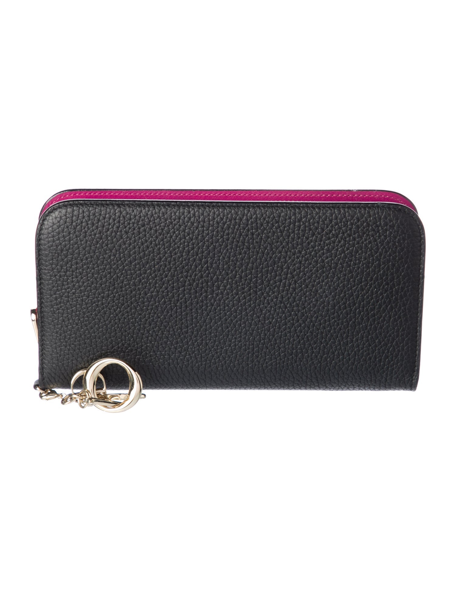 Ann Demeulemeester Leather Coin Purse - Black Wallets, Accessories