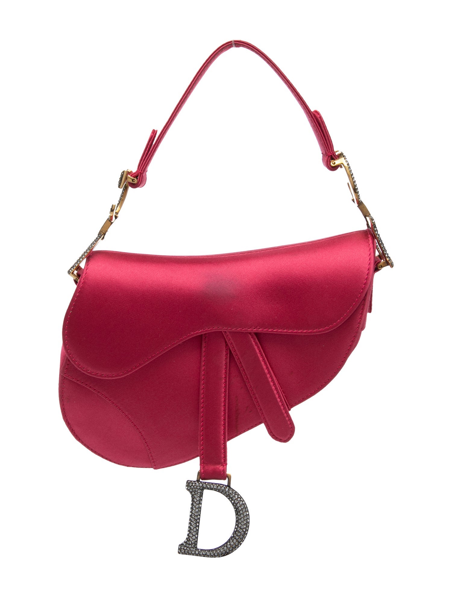 Christian Dior 2021 Ultra Matte Saddle Bag - Black Shoulder Bags