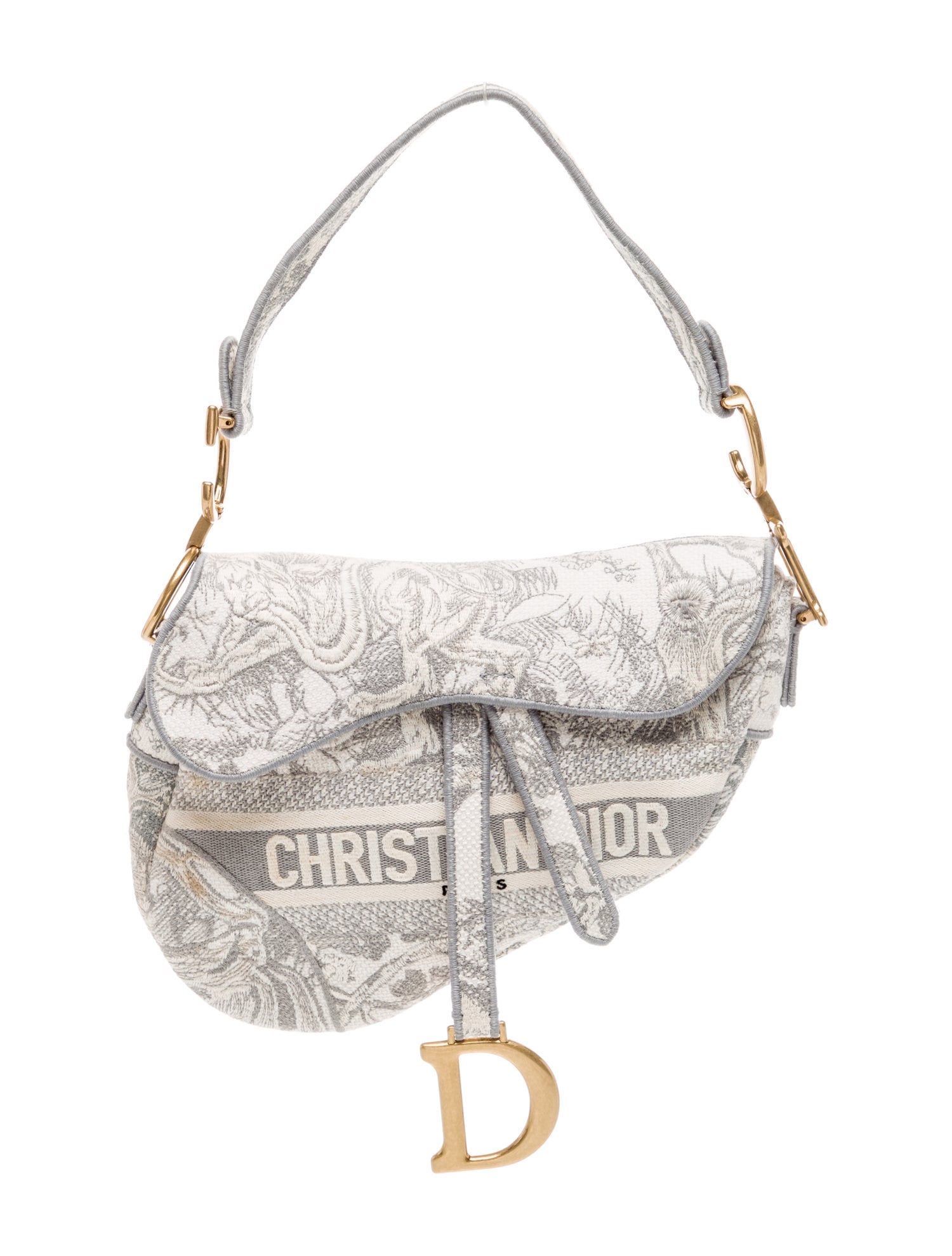 Christian Dior Oblique Jacquard Oblique Saddle