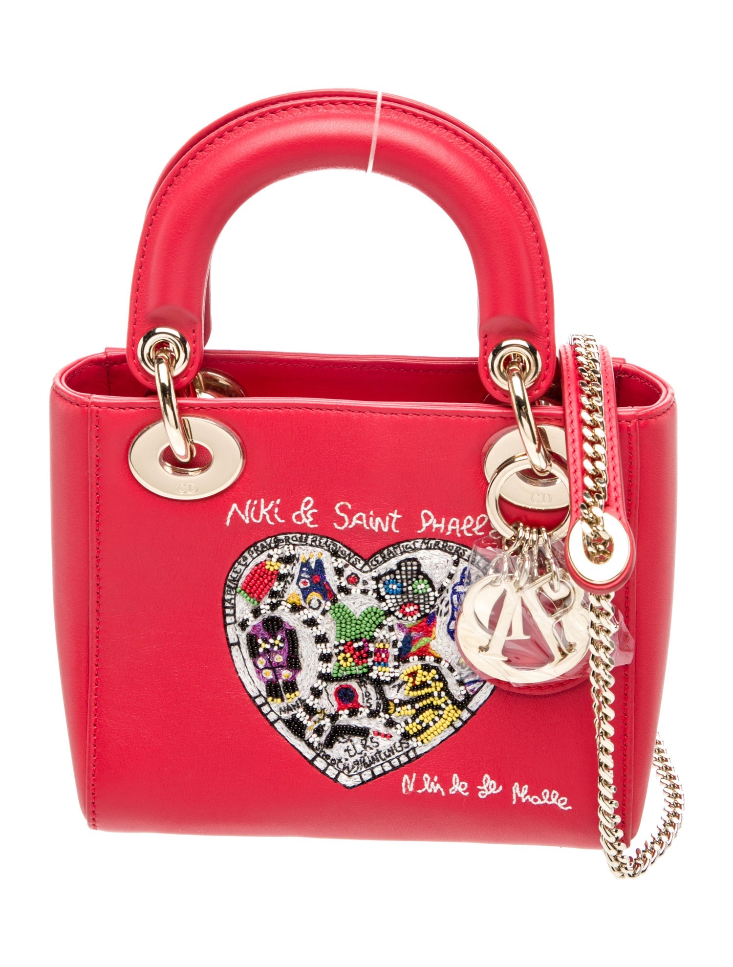 Christian Dior Leather Lady Dior Mini