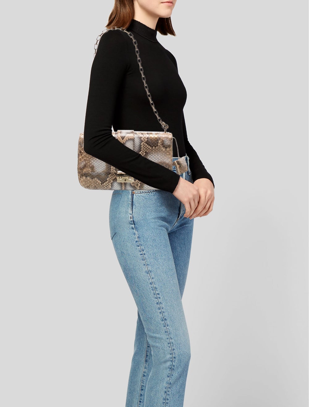 Christian Dior Python Miss Dior Medium - image 2