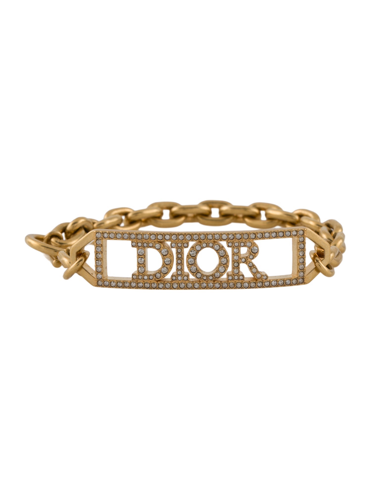 Christian Dior Crystal Dio(R)evolution Link Bracelet