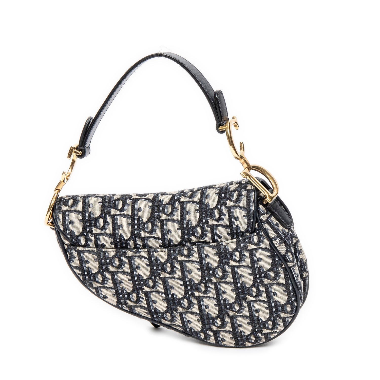 Christian Dior Canvas Mini Saddle Bag