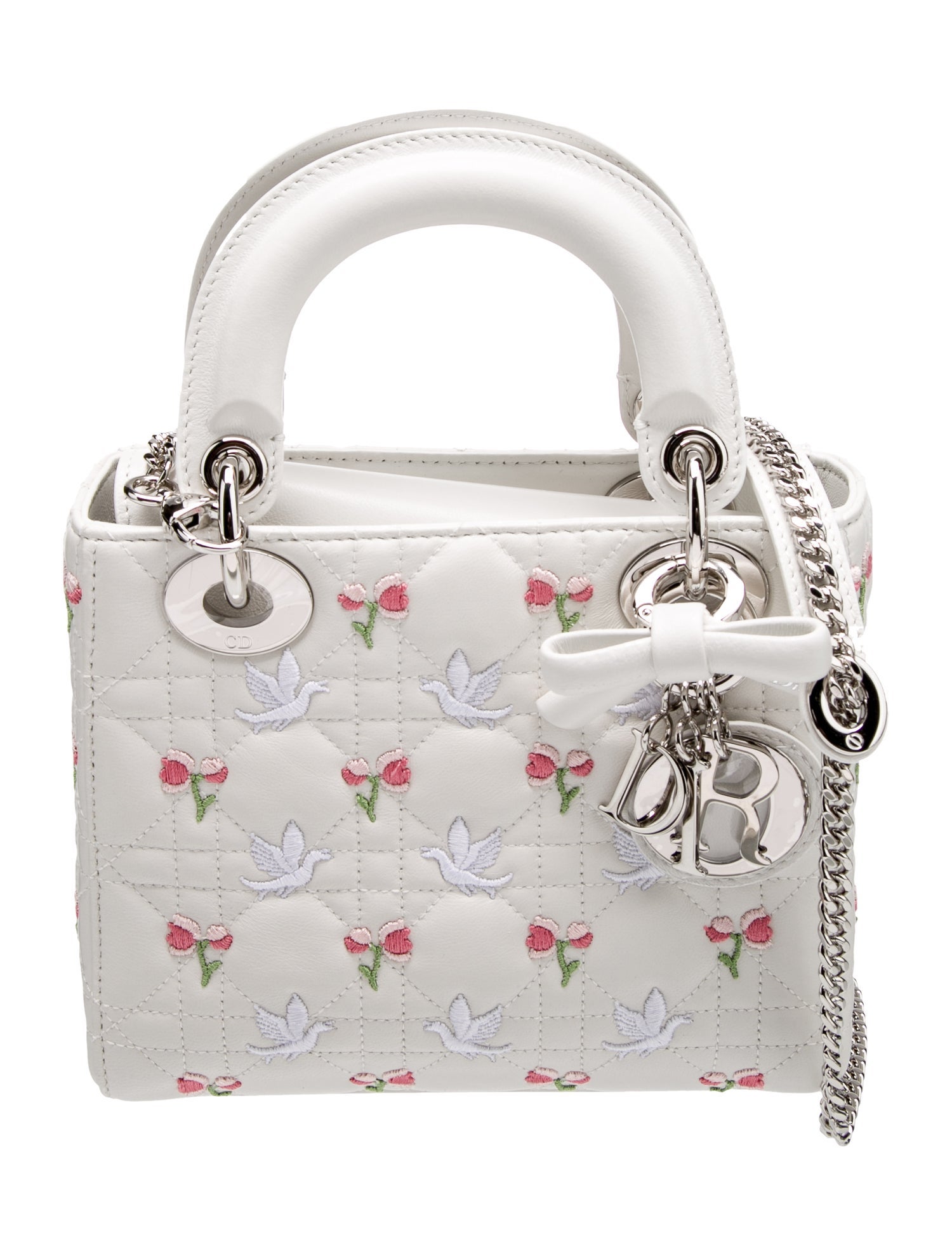 Christian Dior Leather Dioramour Lady Dior Mini 2026