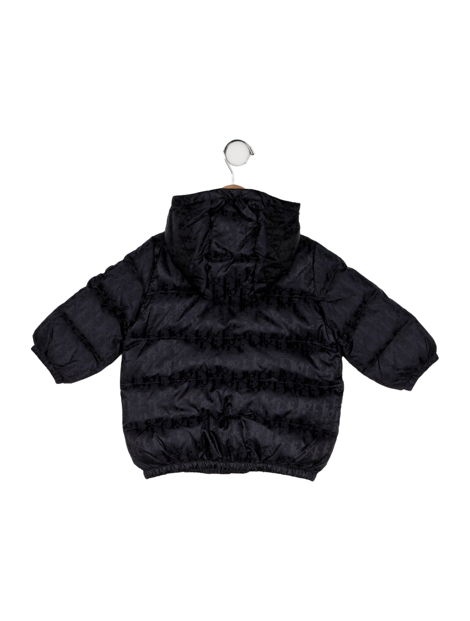 Christian Dior Toddlers' Boys' Oblique Puffer Coat - Blue Sizes 0