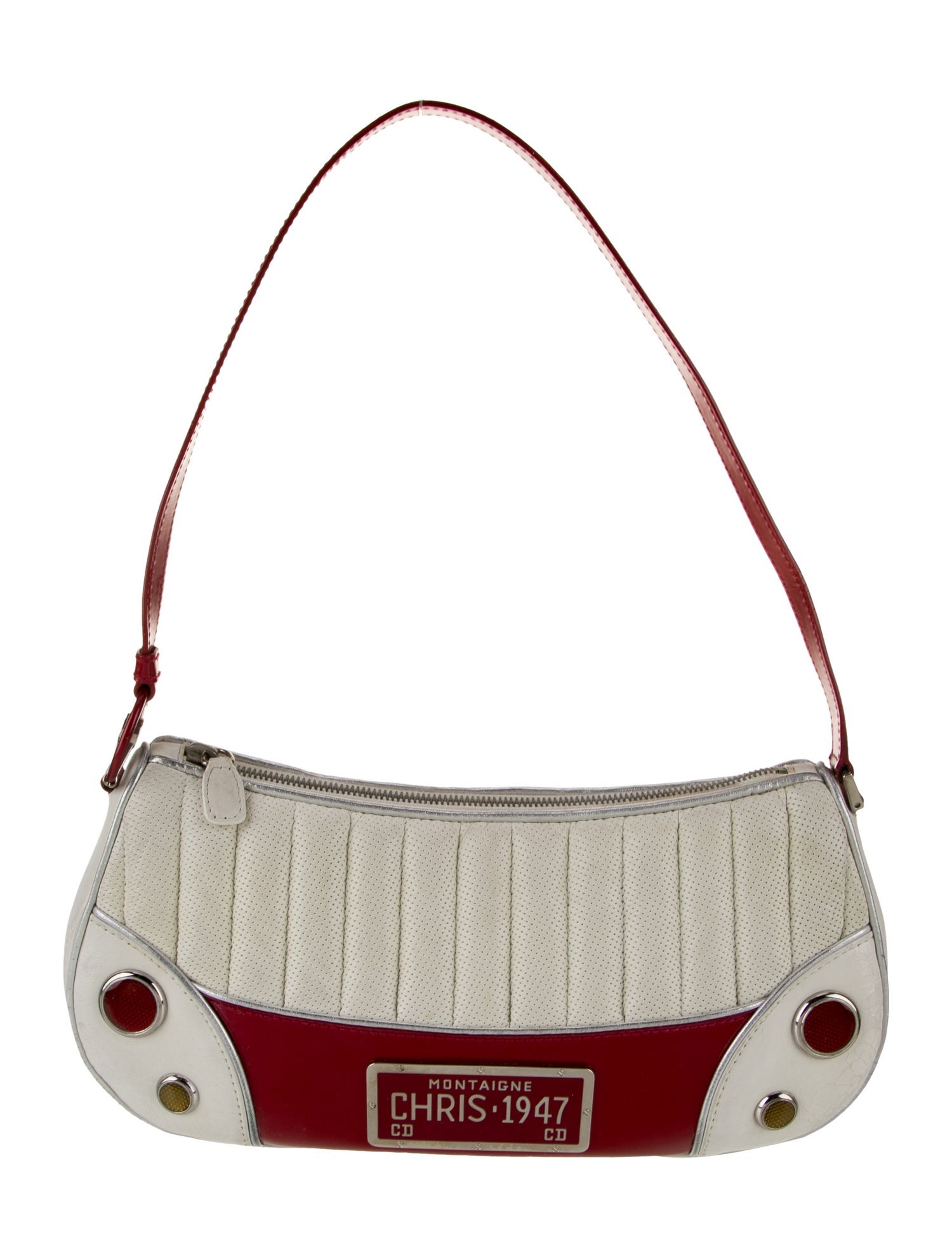 Christian Dior Leather Montaigne Chris 1947 Vintage