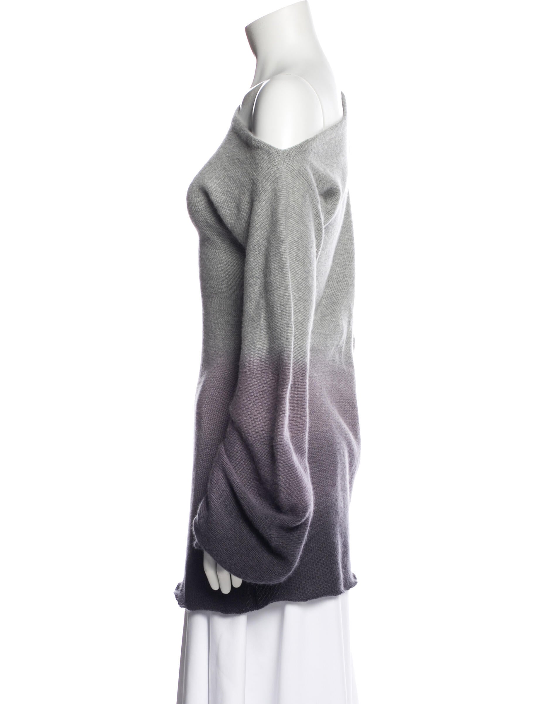 Cashmere Asymmetrical Sweater