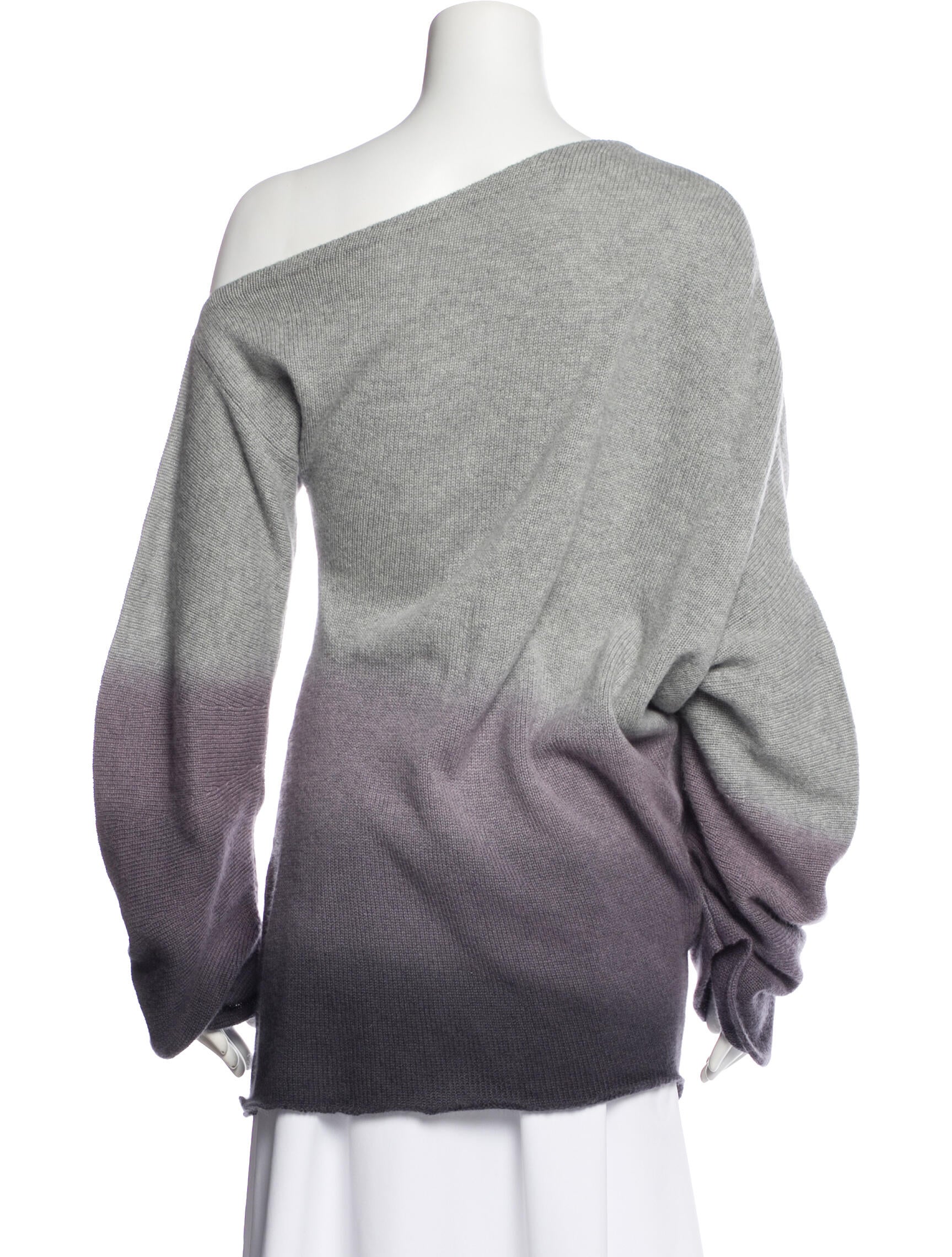 Cashmere Asymmetrical Sweater