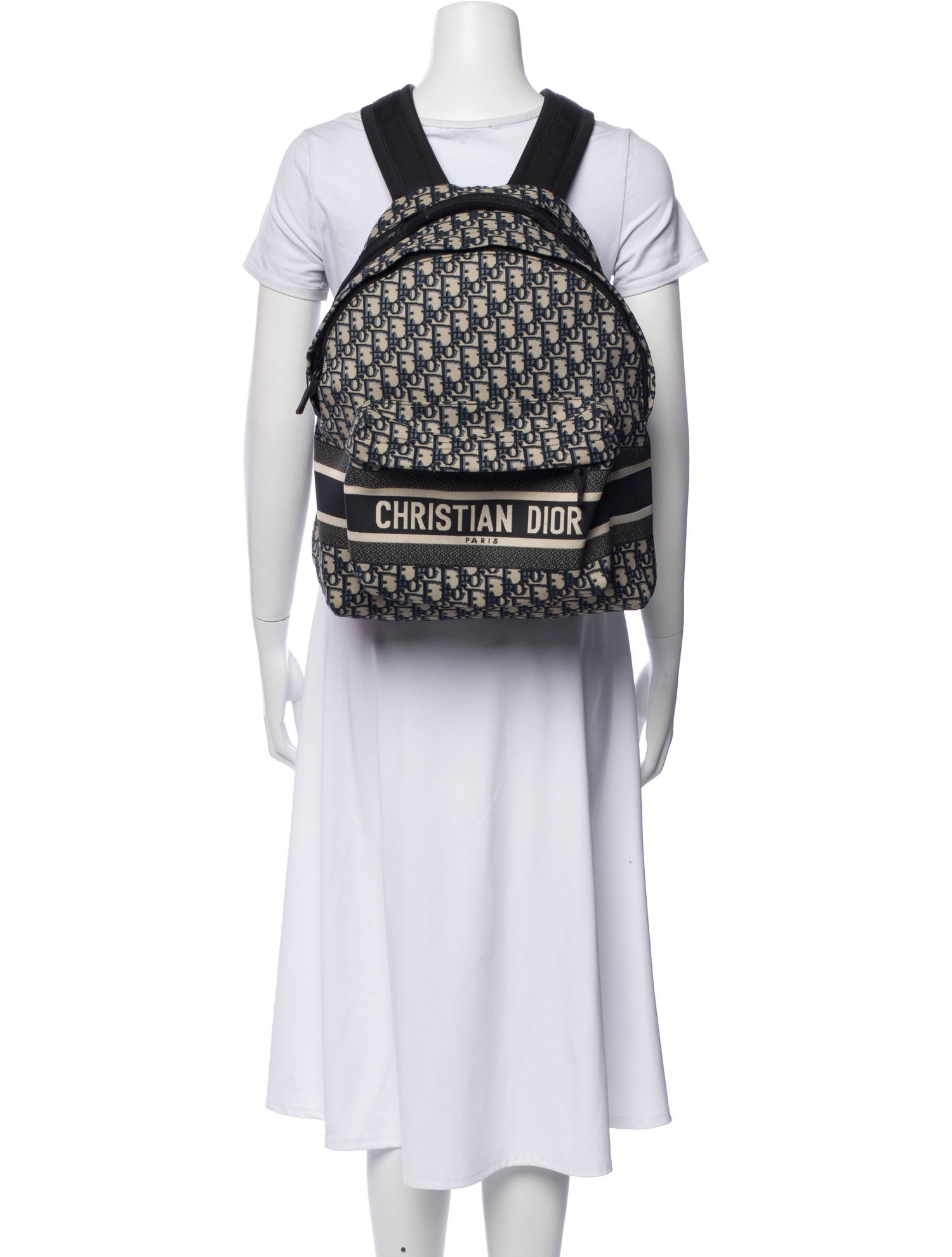 Christian Dior Oblique Jacquard Backpack