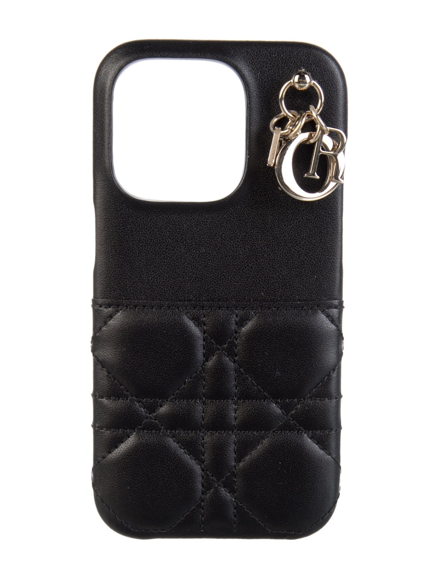 Christian Dior Leather Phone Case w/Tags