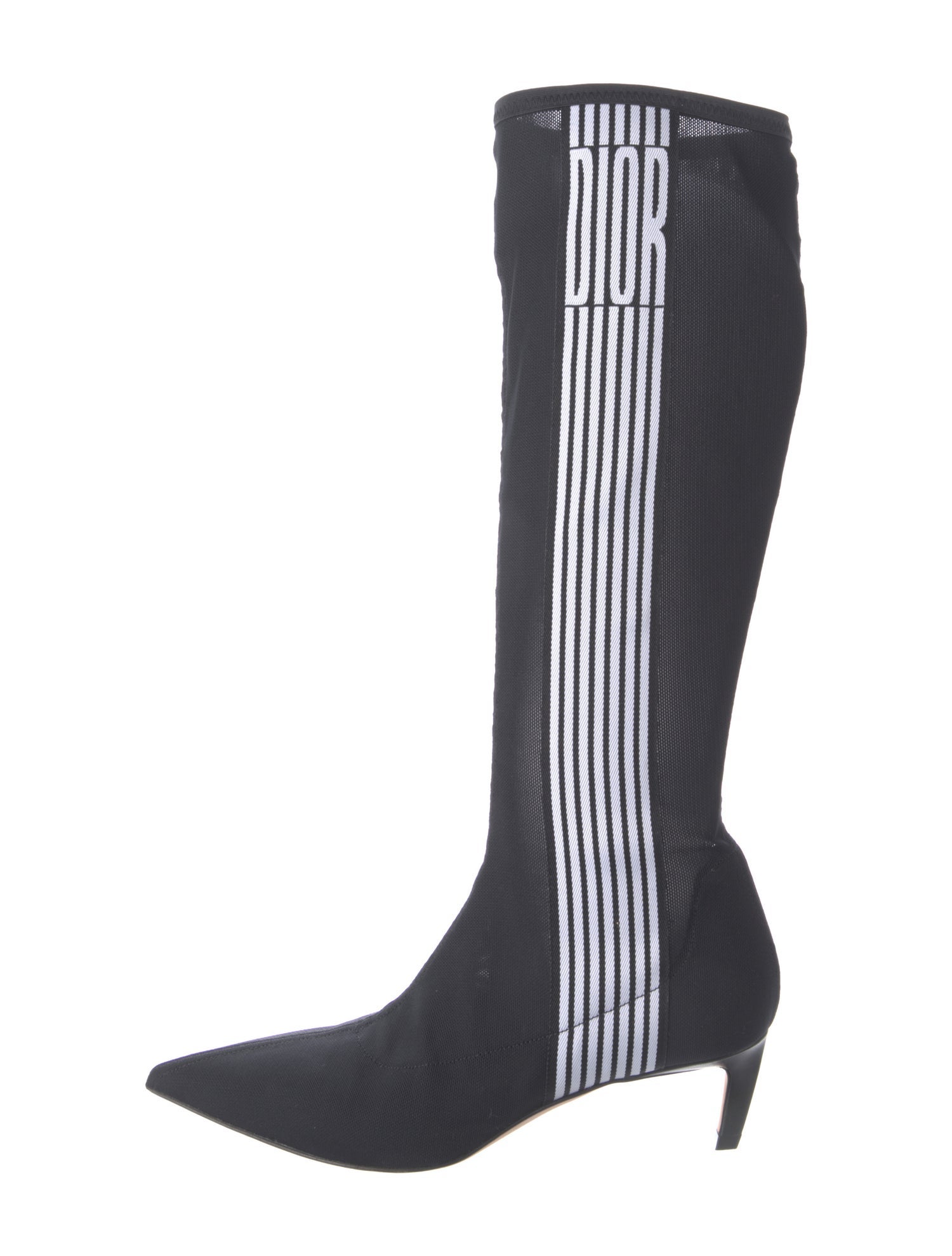 Christian Dior Printed Sock Boots