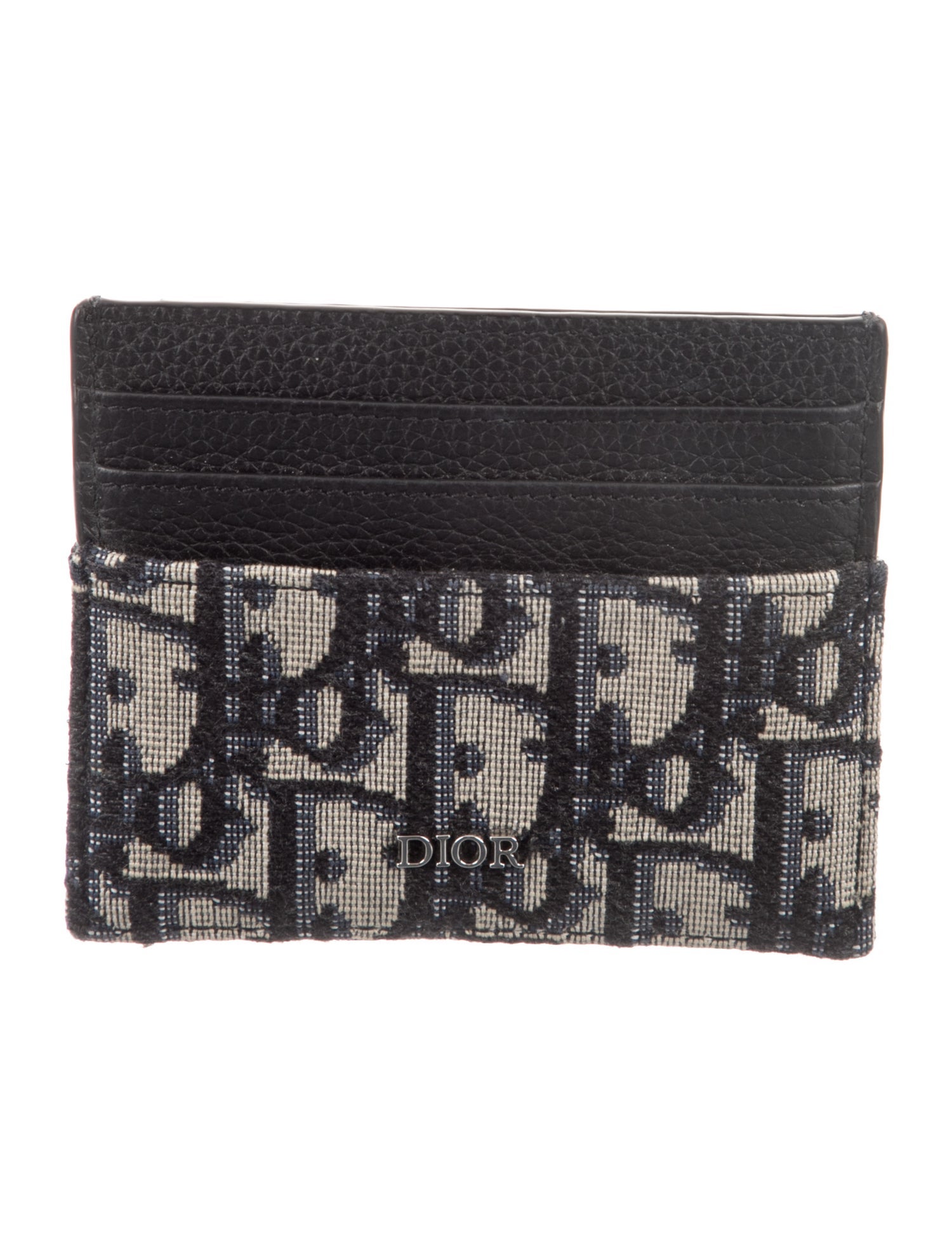 Christian Dior 2021 Oblique Jacquard Card Holder