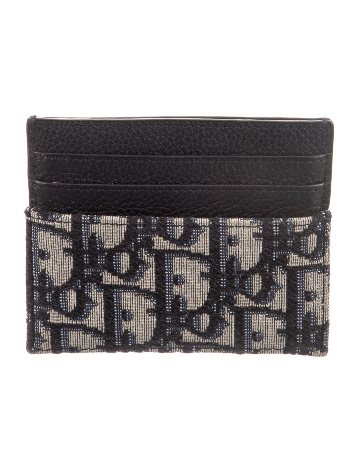 Christian Dior 2021 Oblique Jacquard Card Holder