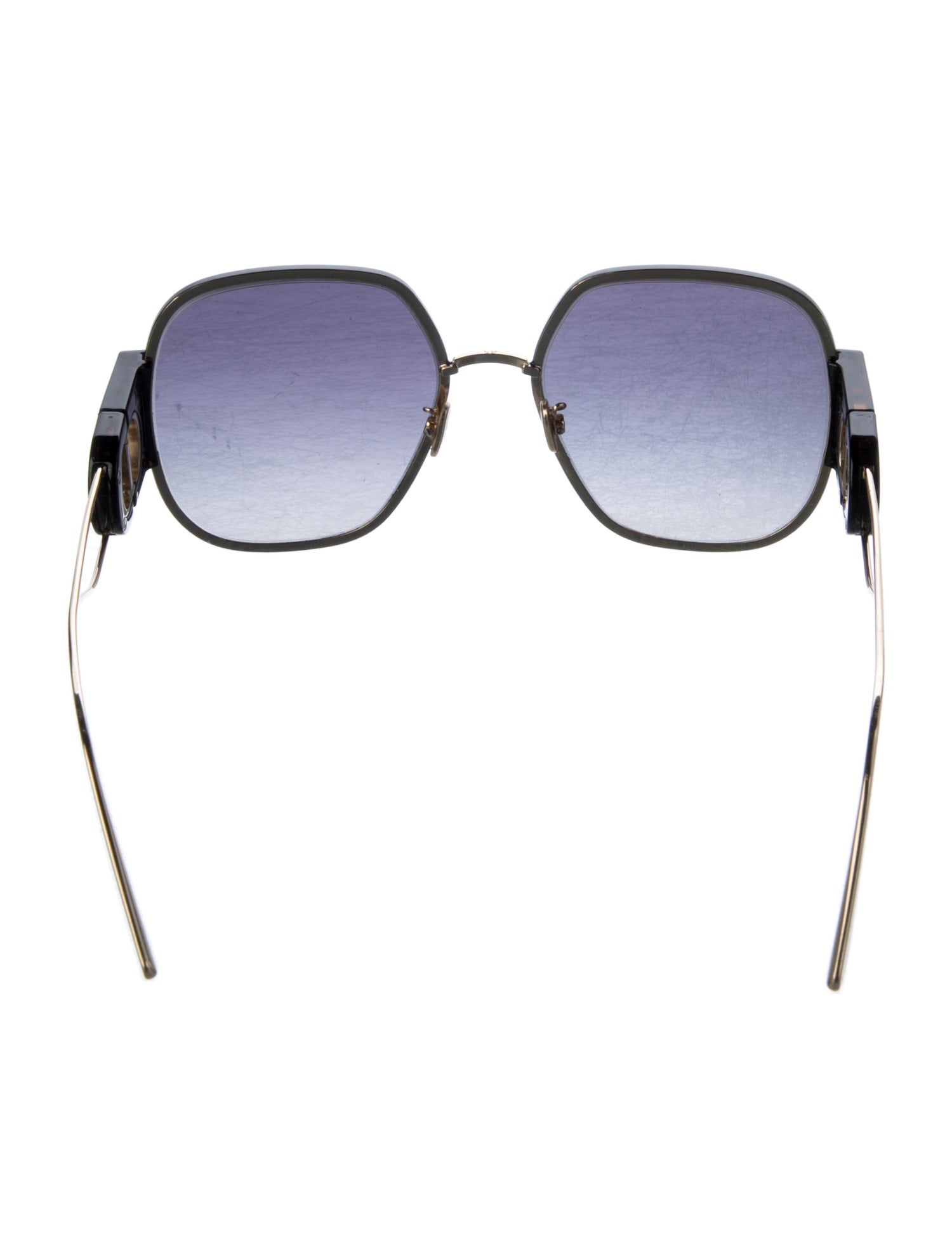 DIOR MEN Oversize Gradient Sunglasses