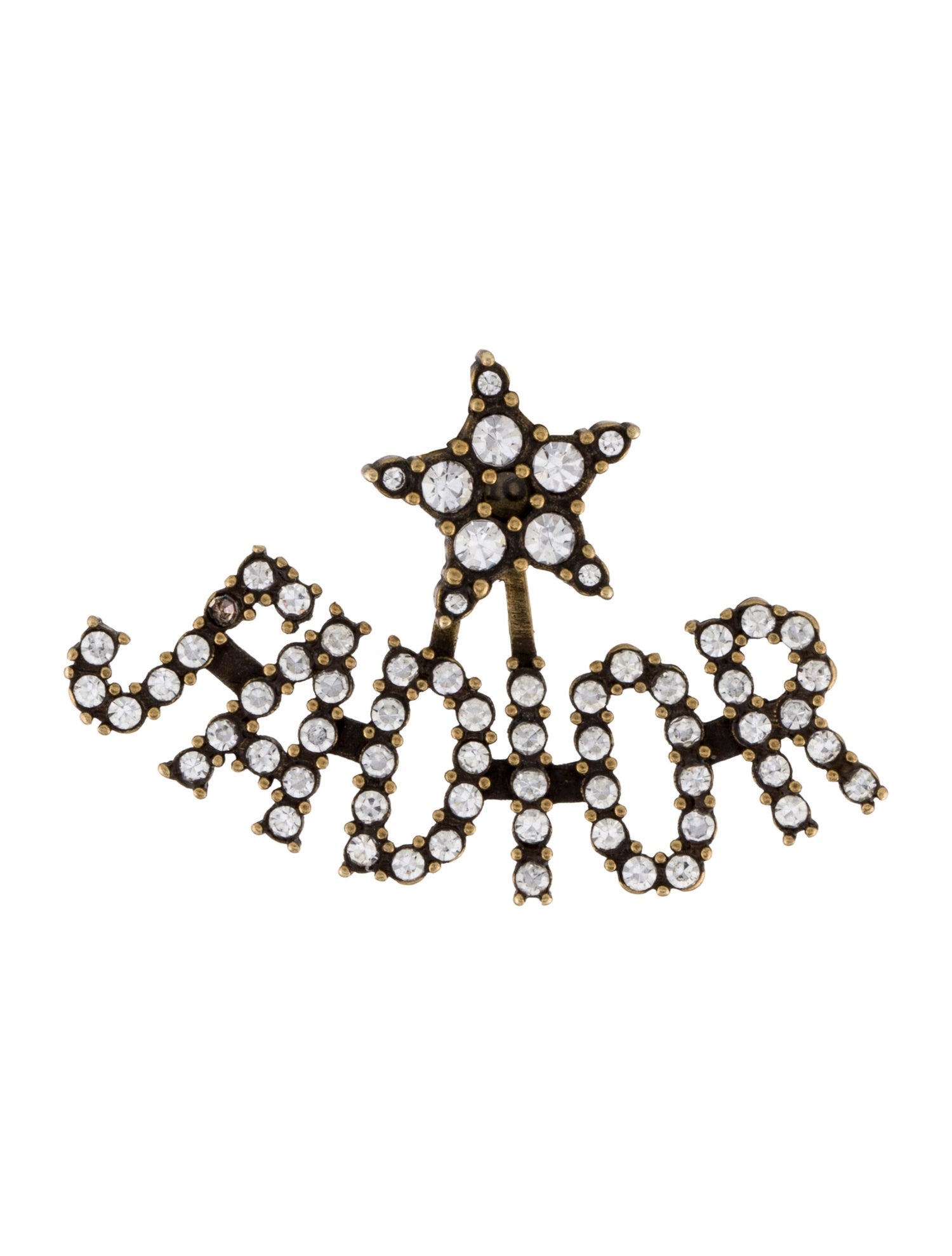 Christian Dior Crystal J'Adior Single Earring