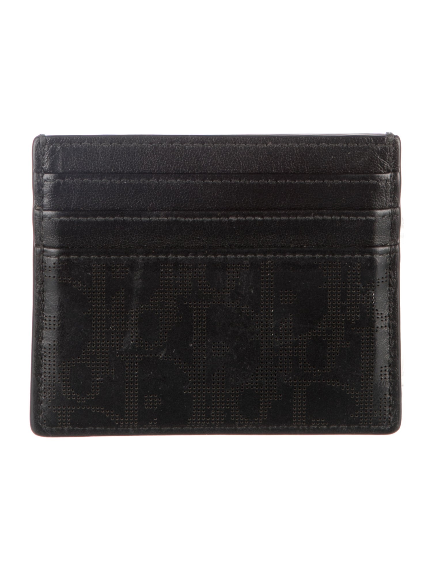 DIOR MEN 2023 Oblique Jacquard Card Holder