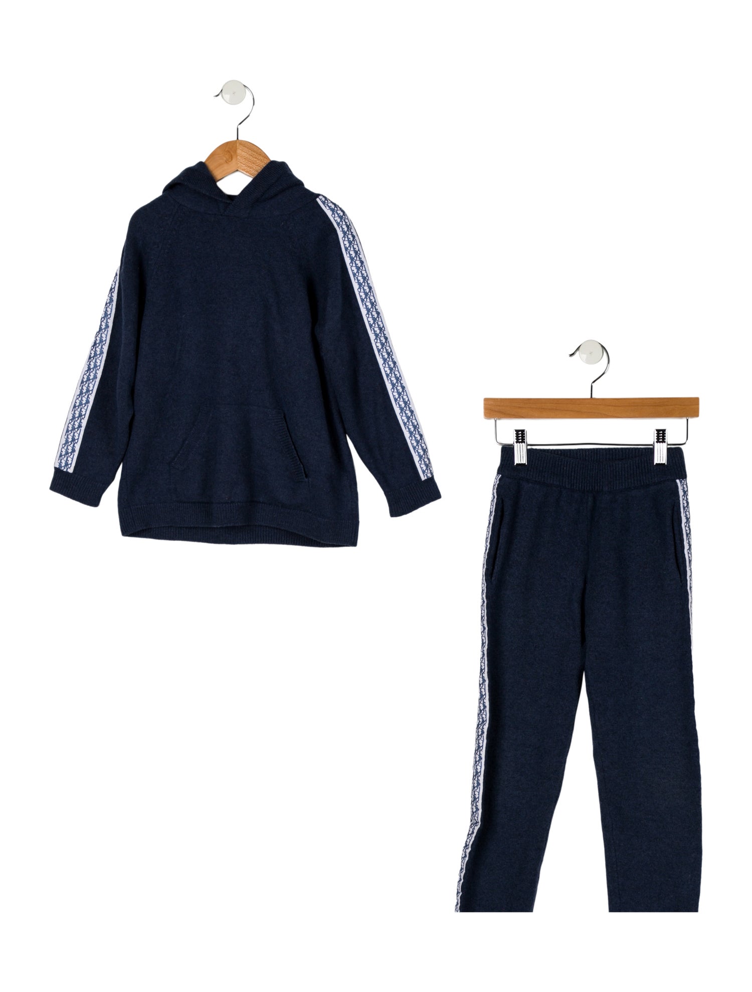 Christian Dior Kids Oblique Hoodie and Pant Set