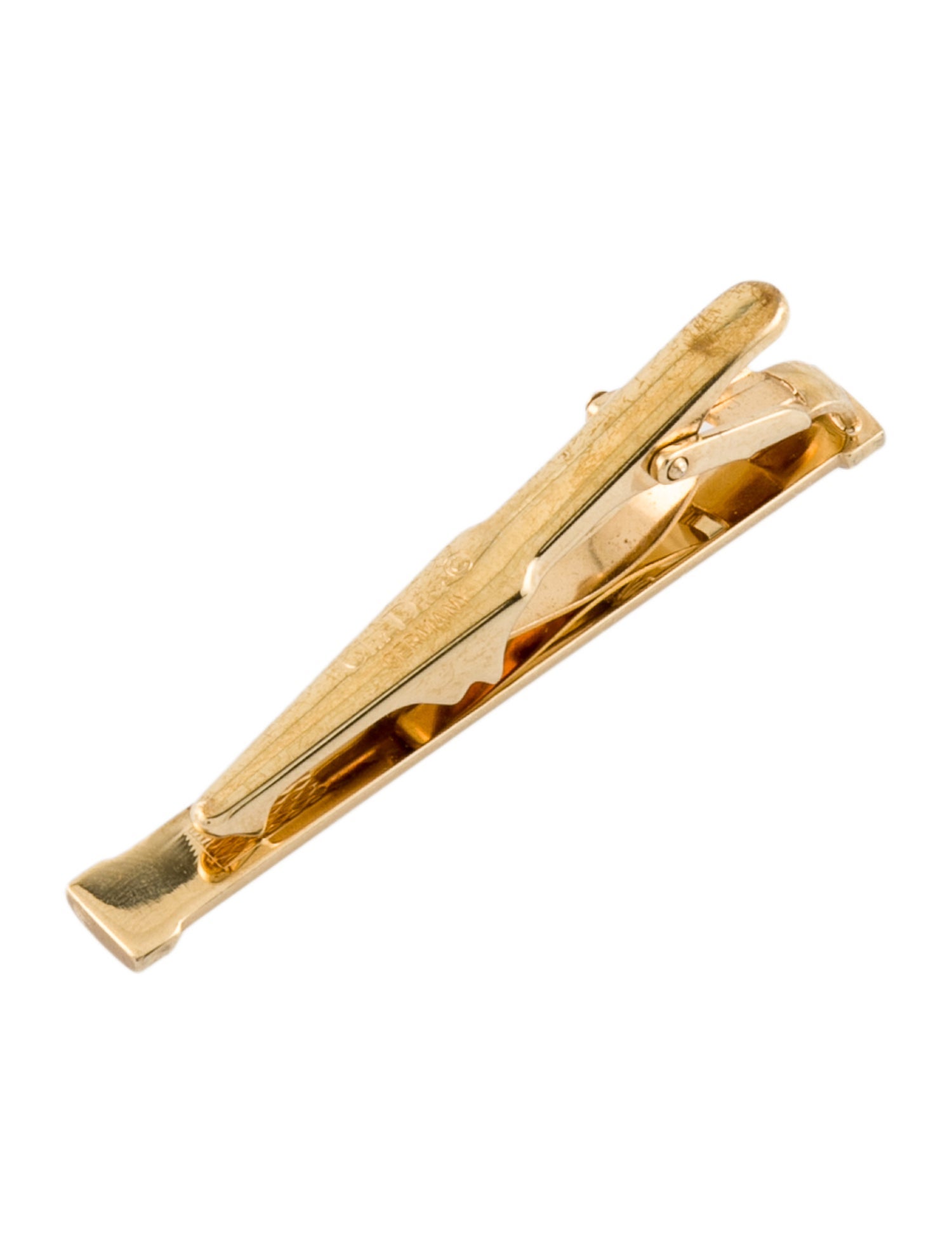 Christian Dior Two-Tone Tie Clip