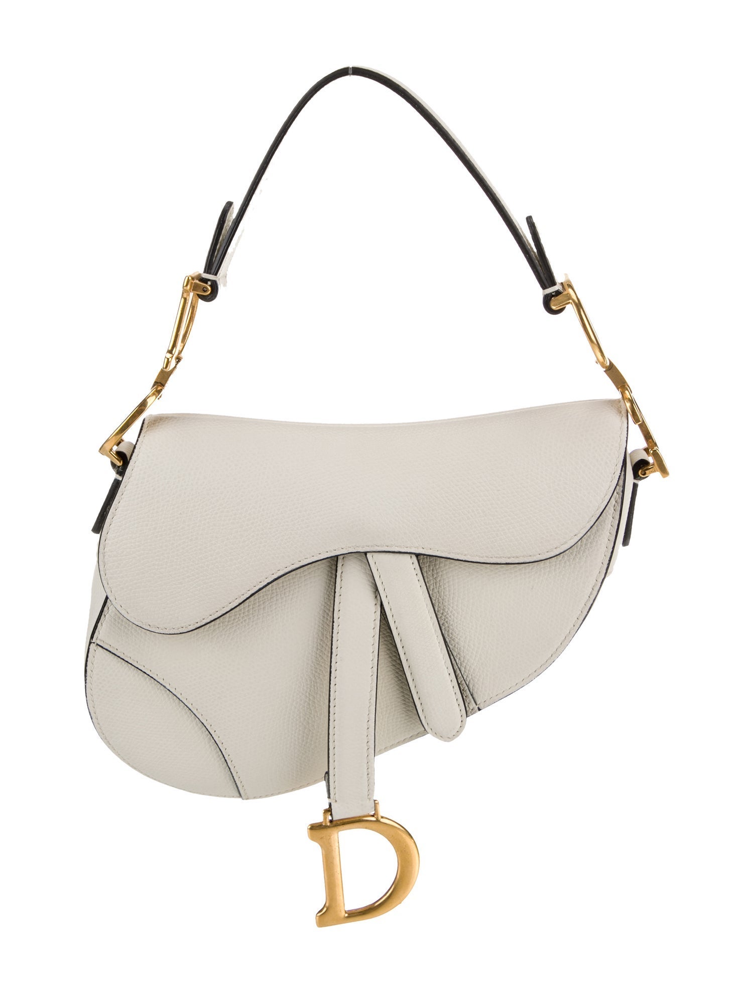 Christian Dior Leather Saddle Mini