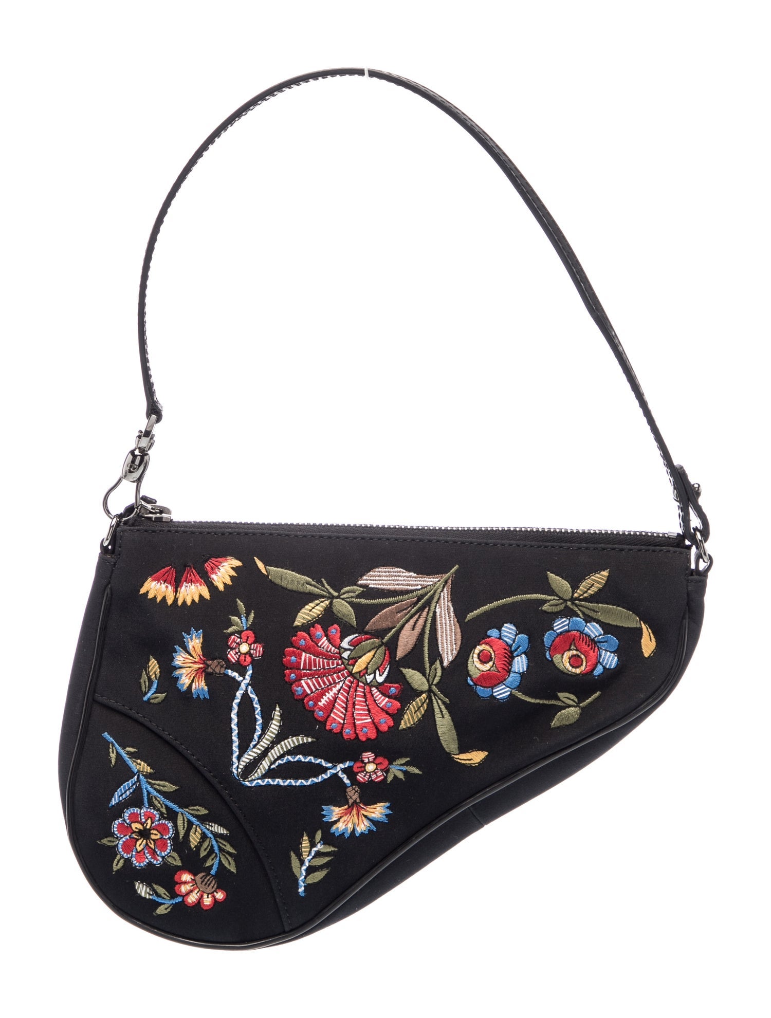 Christian Dior Canvas Saddle Pochette