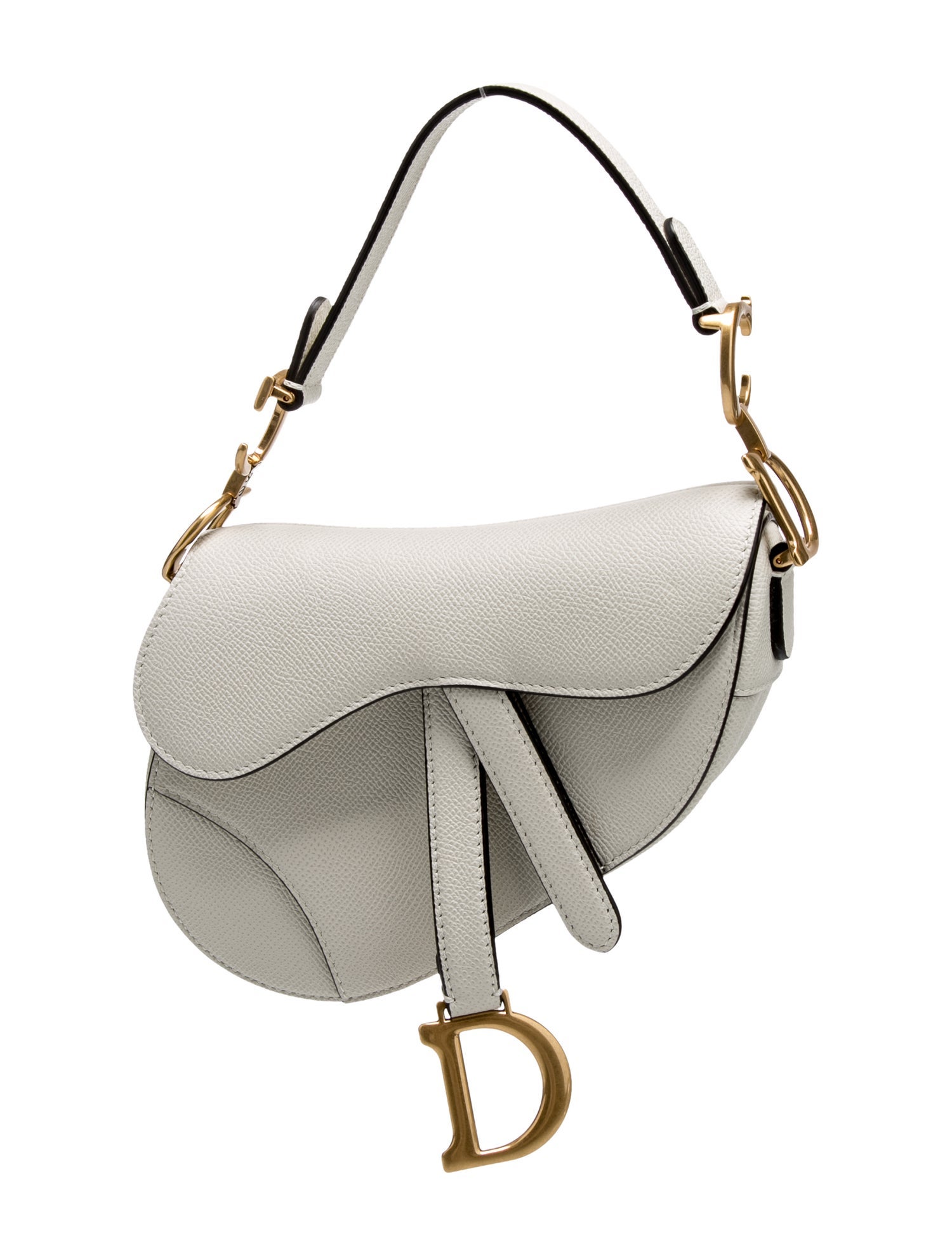 Christian Dior Leather Saddle Mini
