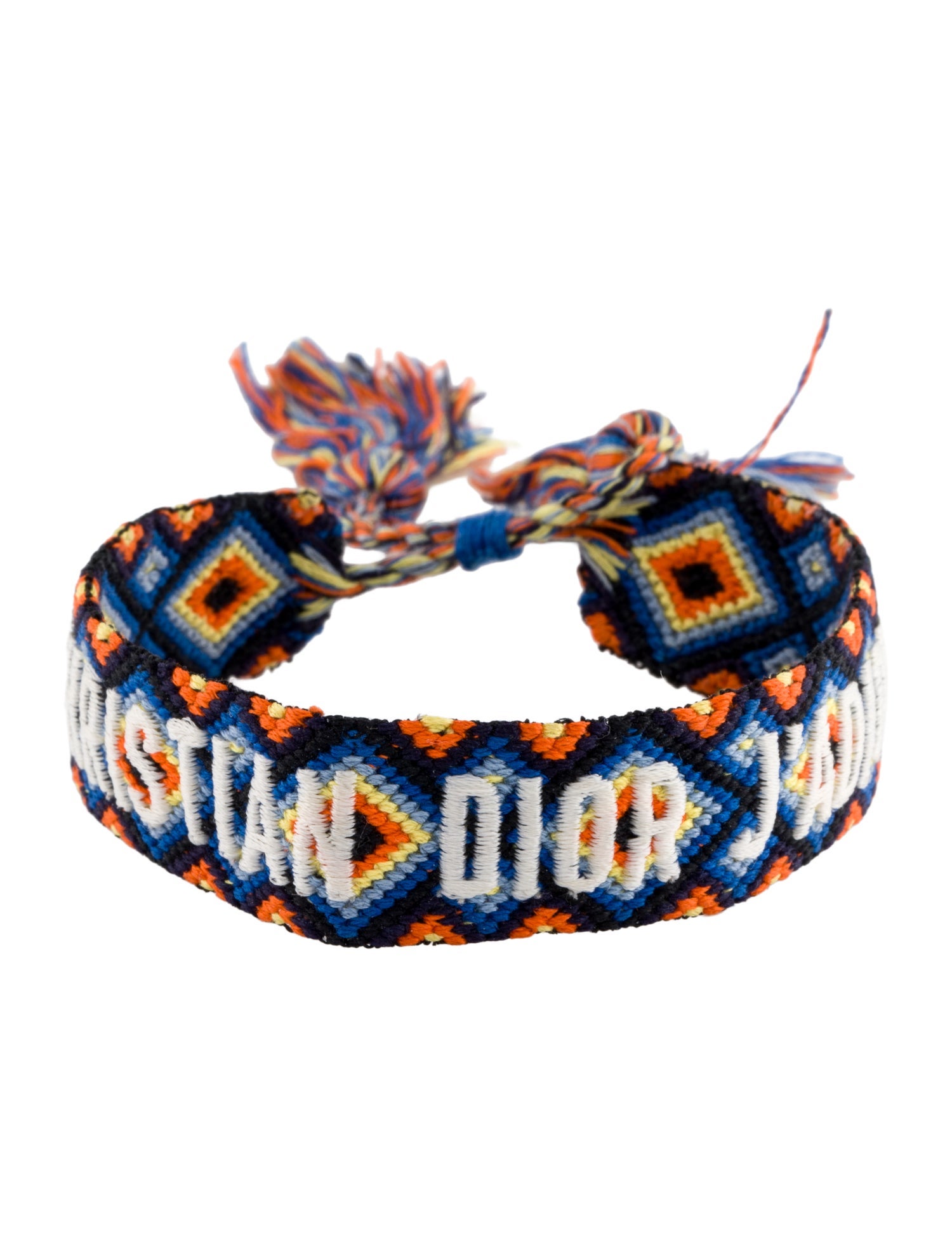 Christian Dior Thread & Cotton J'Adior Friendship Bracelet