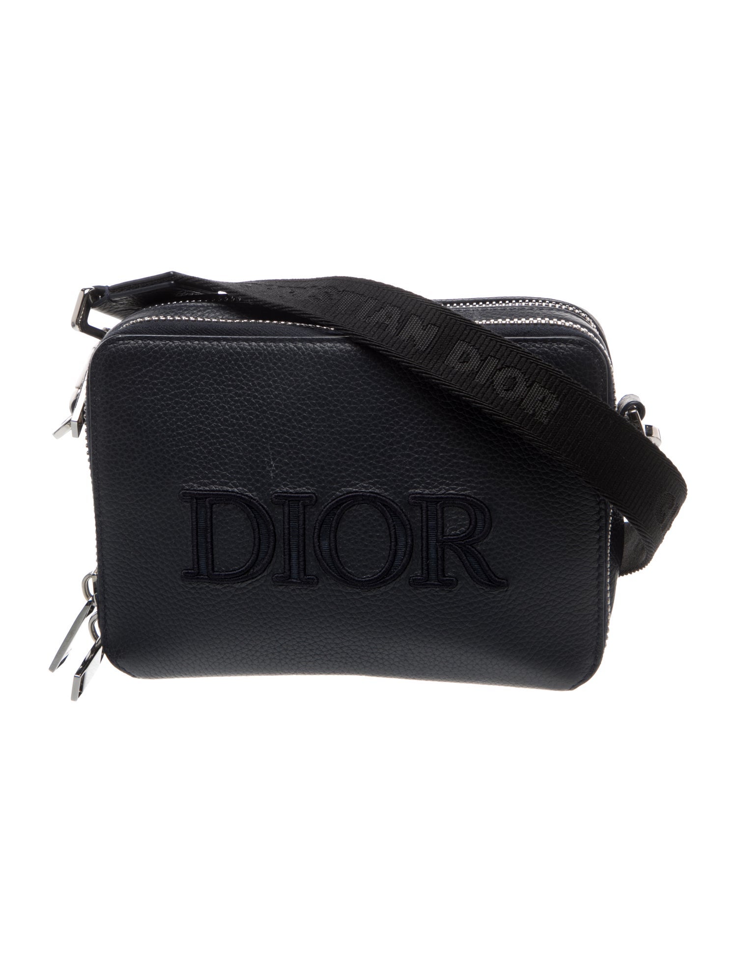 DIOR MEN Leather Crossbody Bag