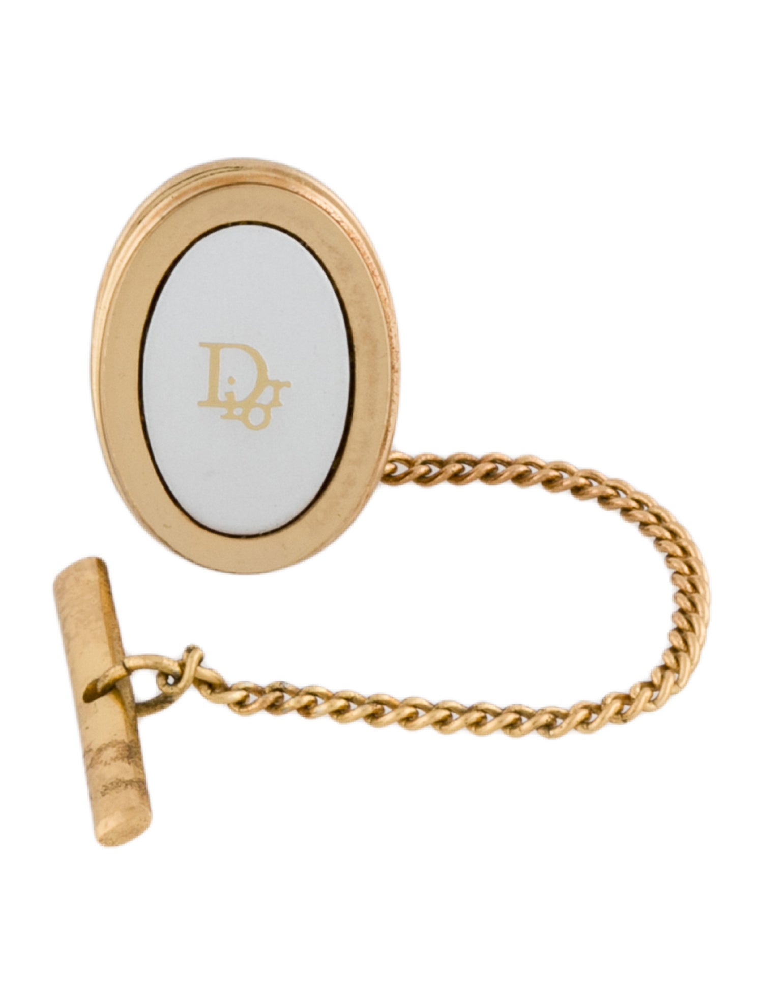 Christian Dior Gold Tie Tack