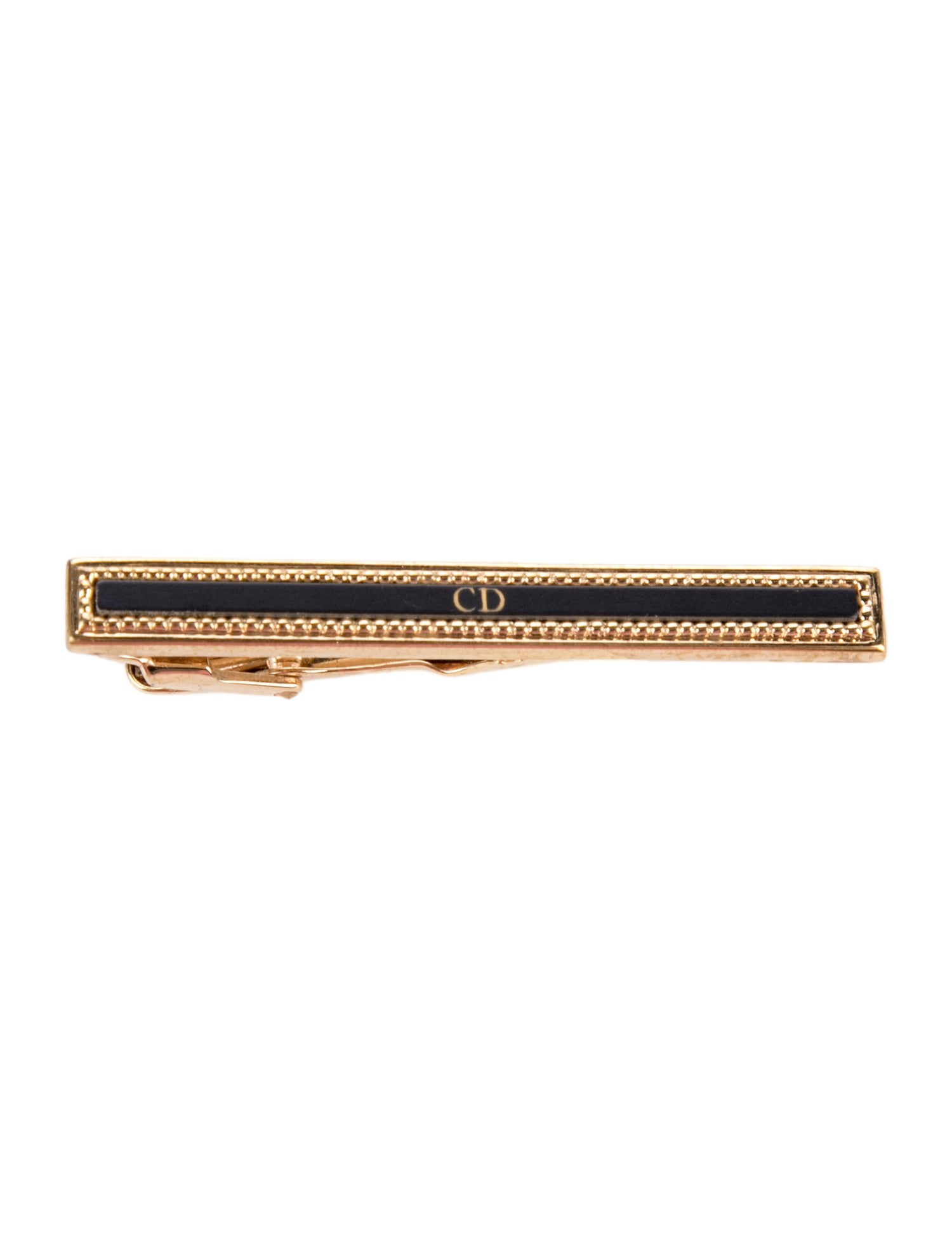 Christian Dior Metal Tie Tack