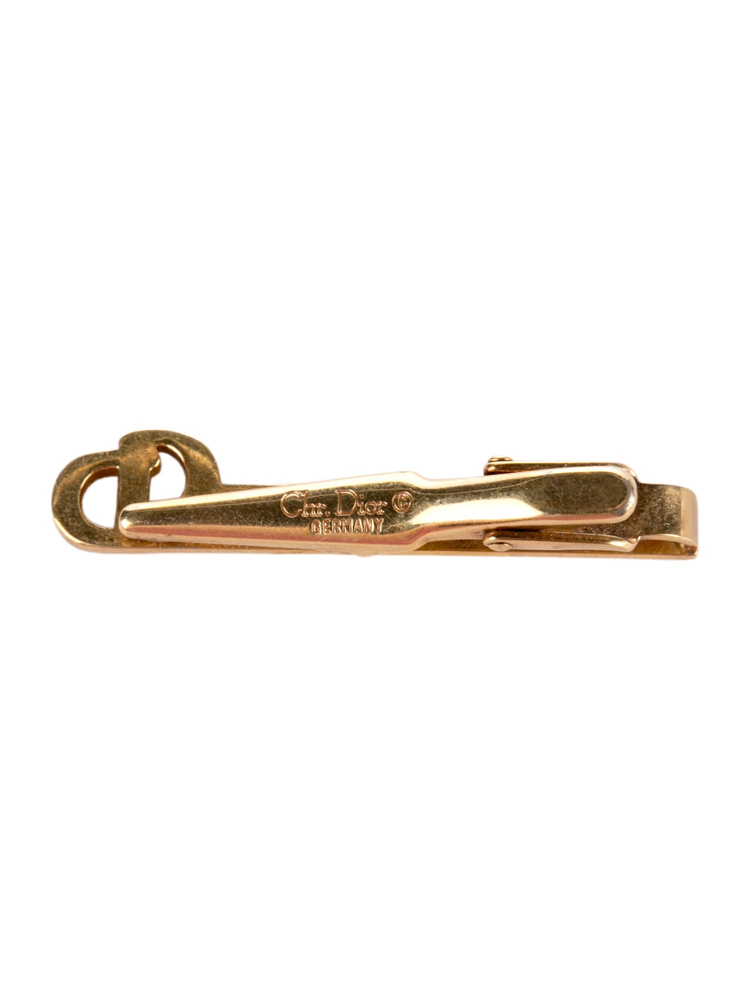 Christian Dior Metal Tie Tack