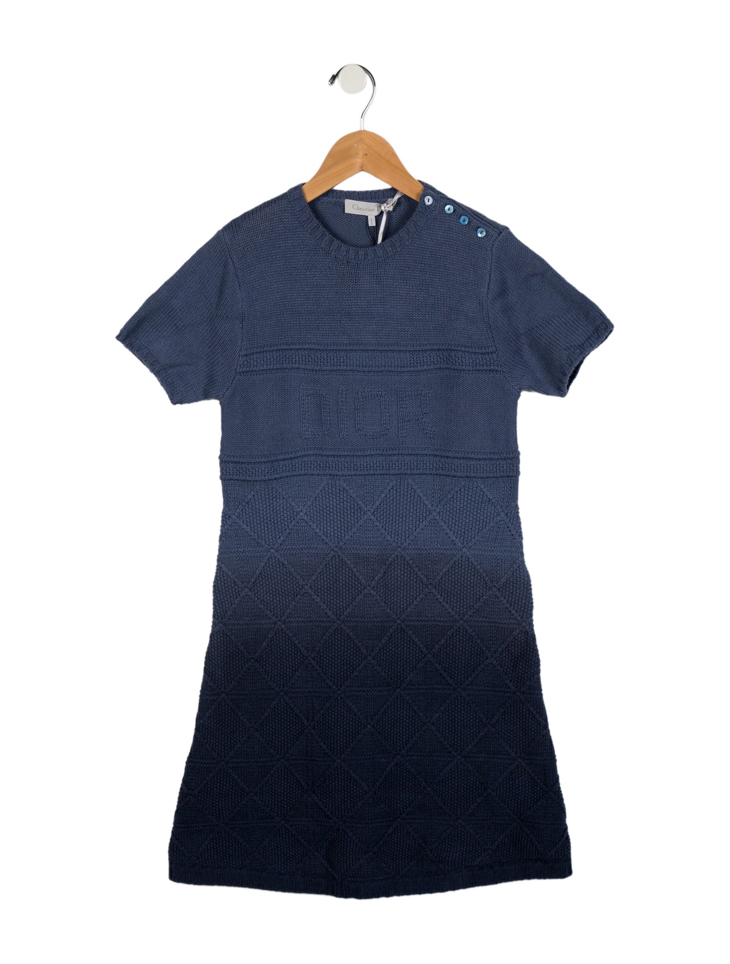 Christian Dior Girls' Knit Ombre Dress w/Tags