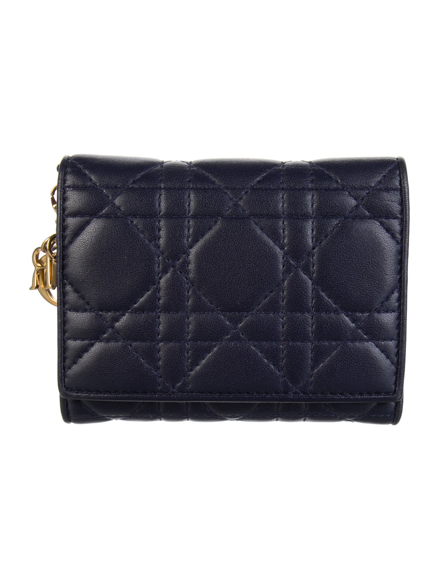 Christian Dior 2018 Lady Dior Trifold Wallet