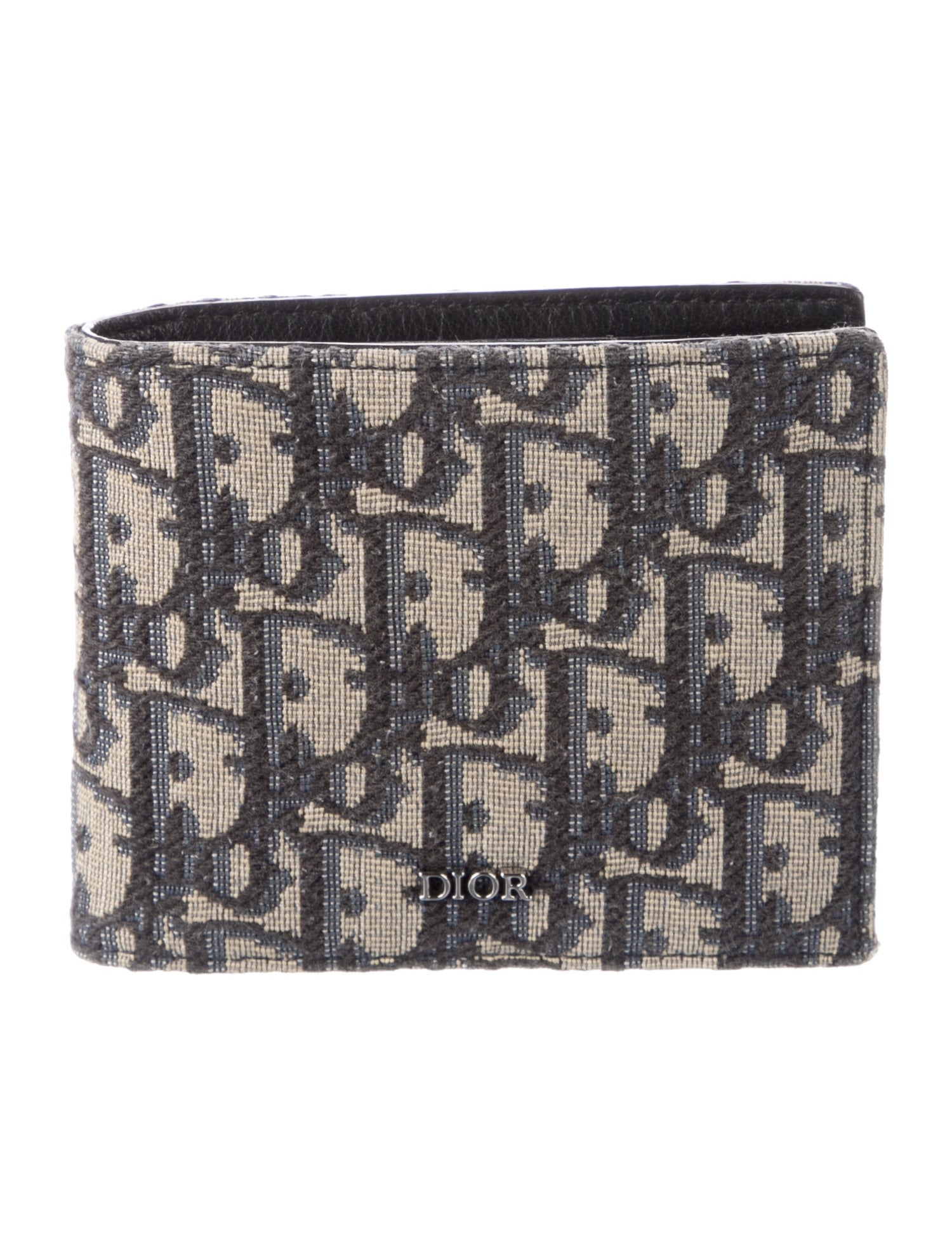 Christian Dior 2021 Oblique Oblique Jacquard Bifold Wallet w/ Tags