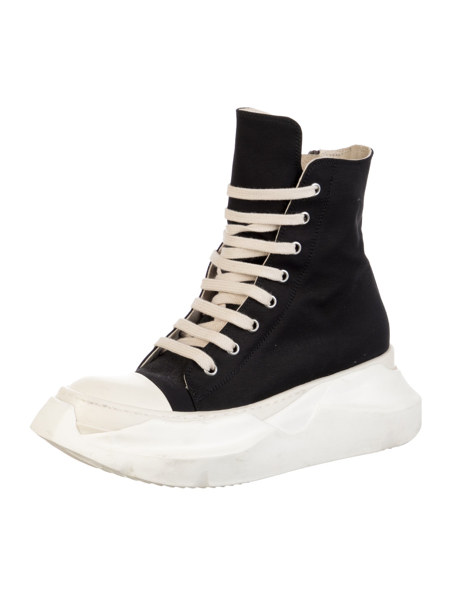 Rick Owens Drkshdw Abstract Wedge Sneakers