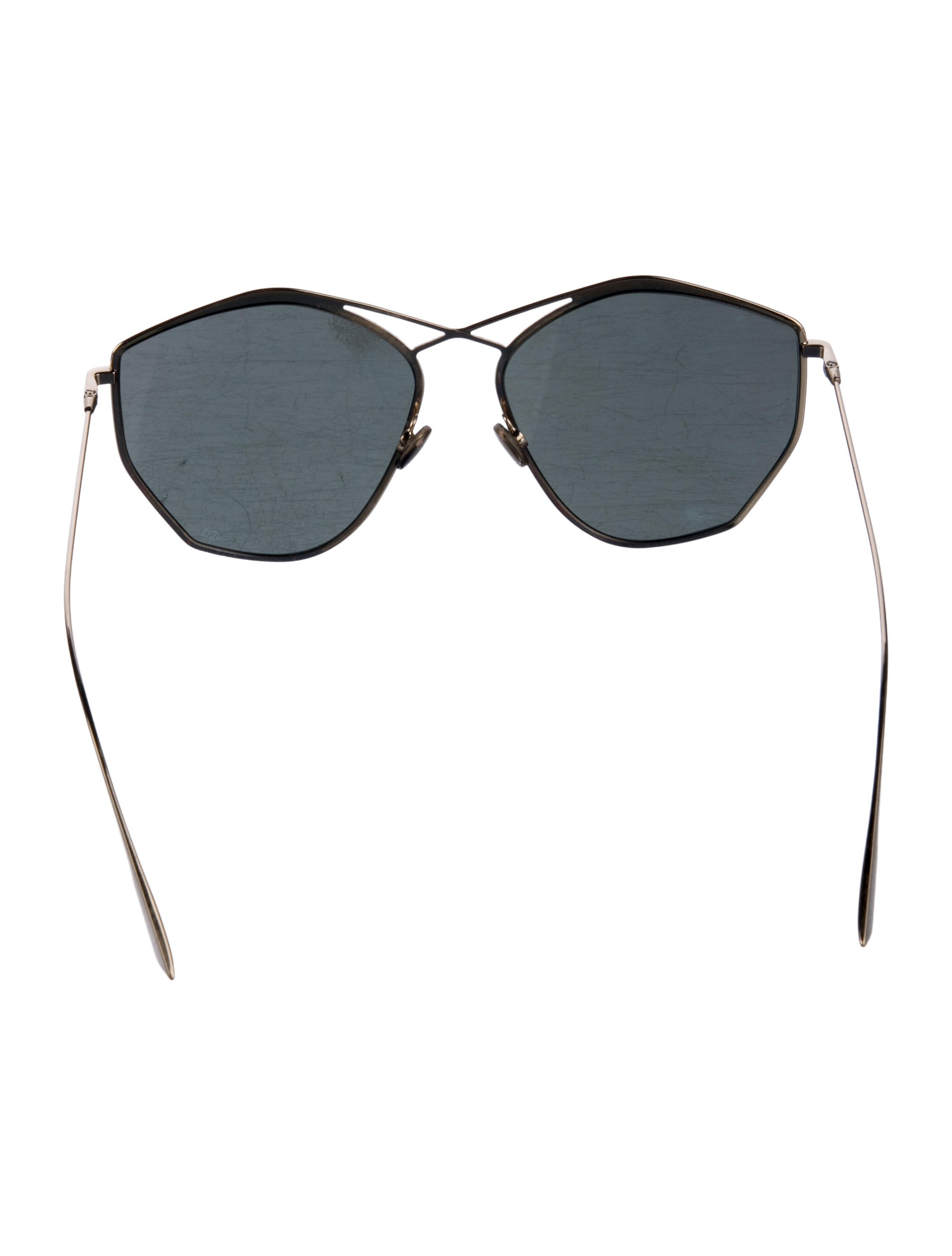 Christian Dior Aviator Mirrored Sunglasses