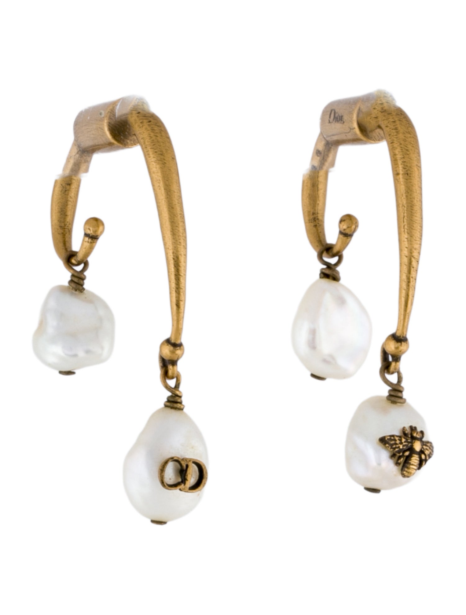 Christian Dior Pearl Perles de Désir Drop Earrings