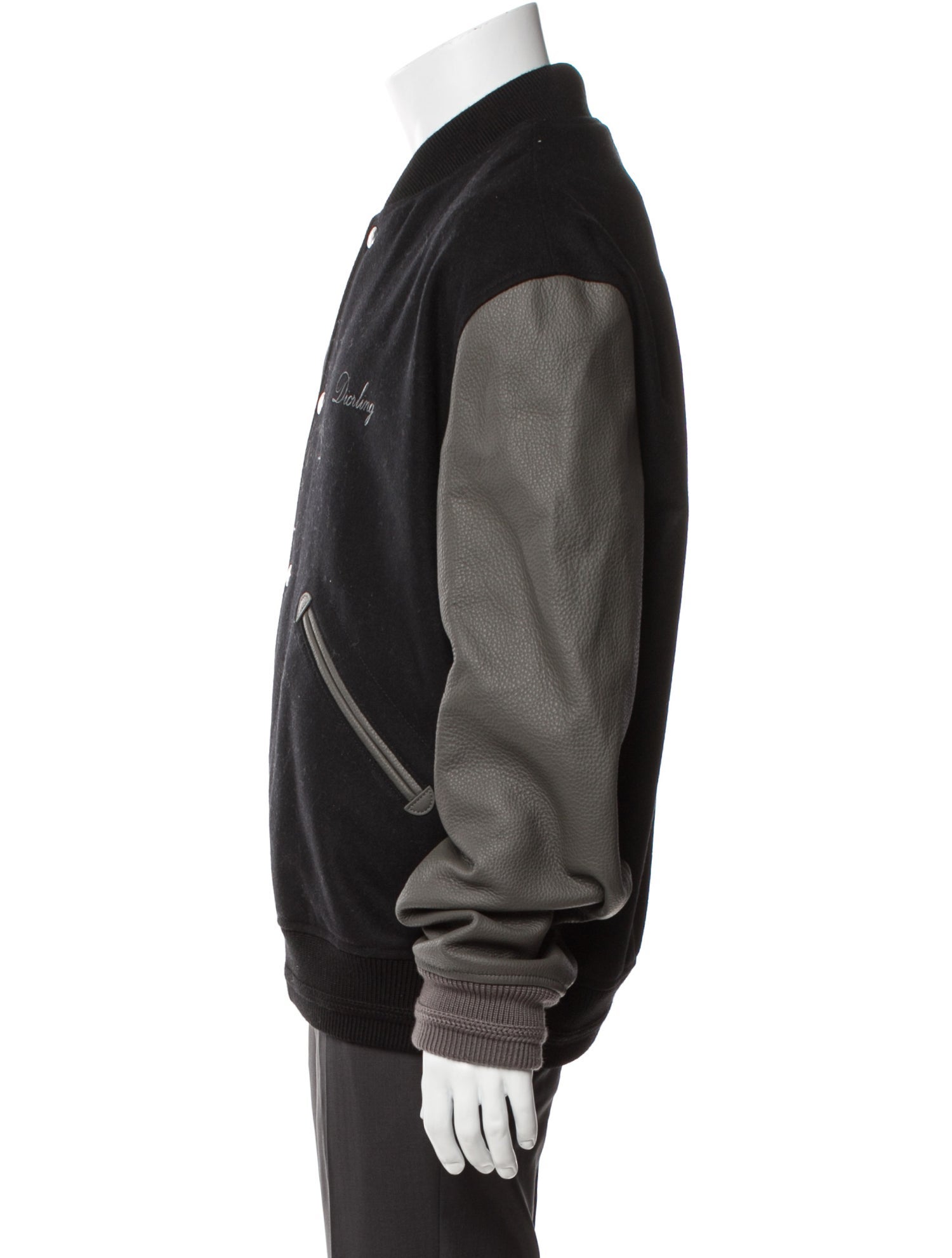 DIOR MEN 2025 "Diorlng" Varsity Varsity Jacket w/ Tags