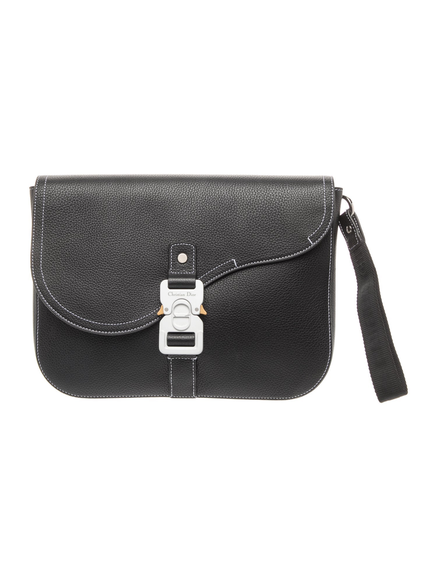 DIOR MEN Oblique Jacquard Christian Dior Saddle 2023