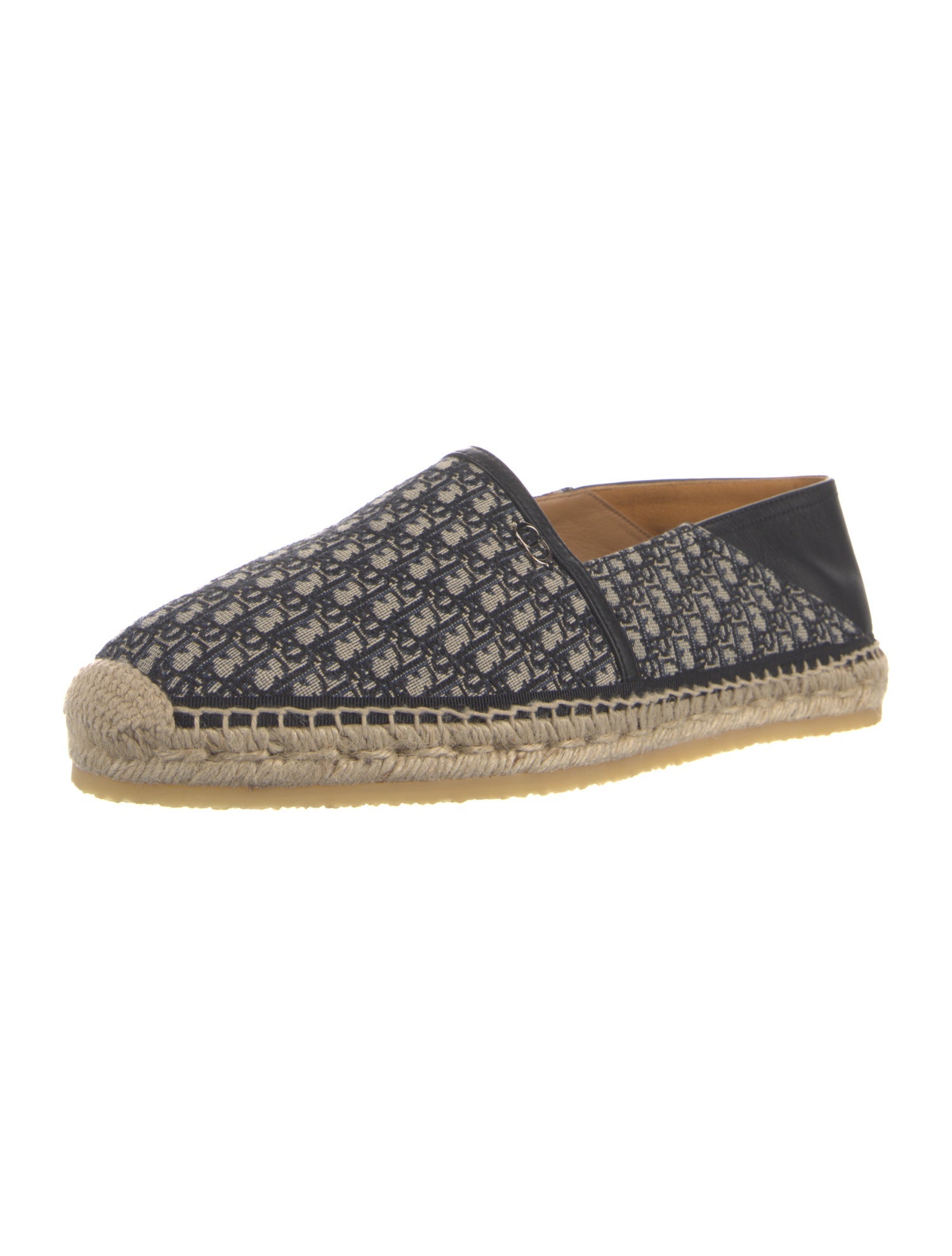 Christian Dior Oblique Jacquard Canvas Espadrilles