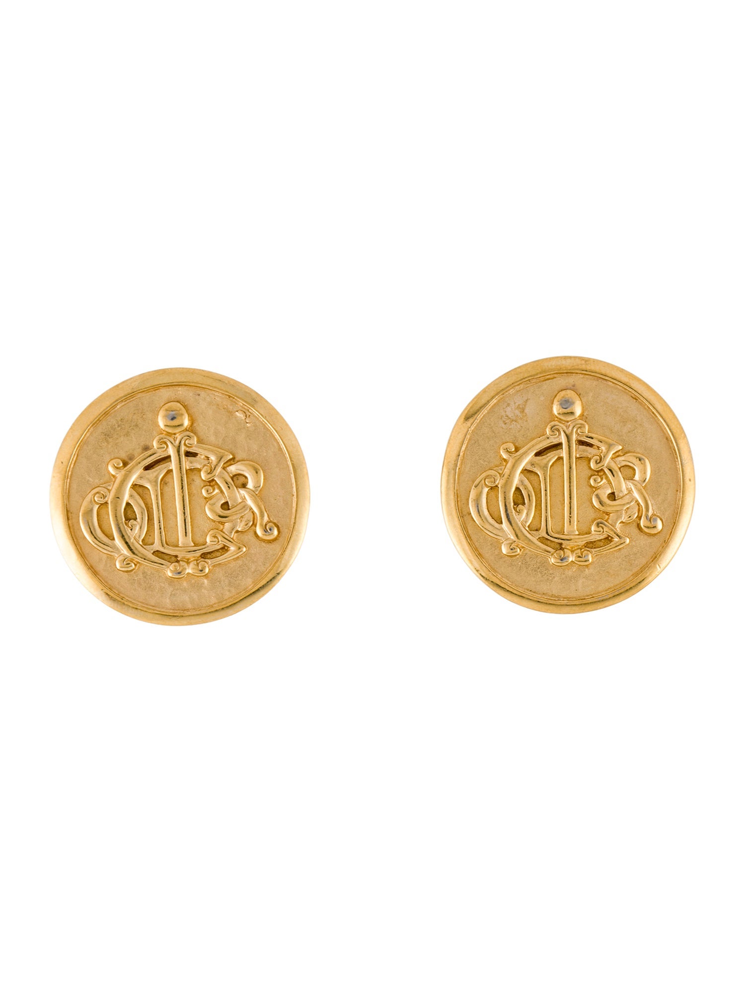 Christian Dior Vintage Clip-On Earrings