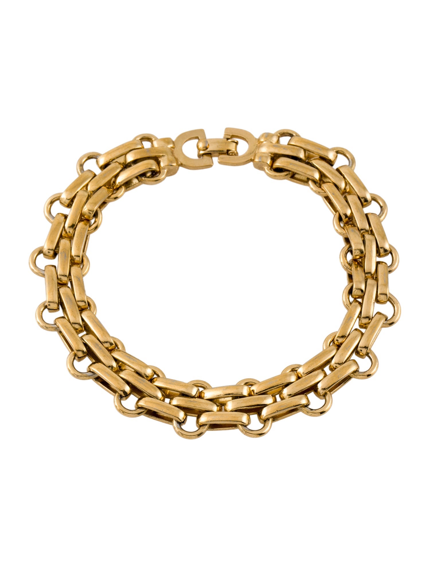 Christian Dior Vintage Link Bracelet