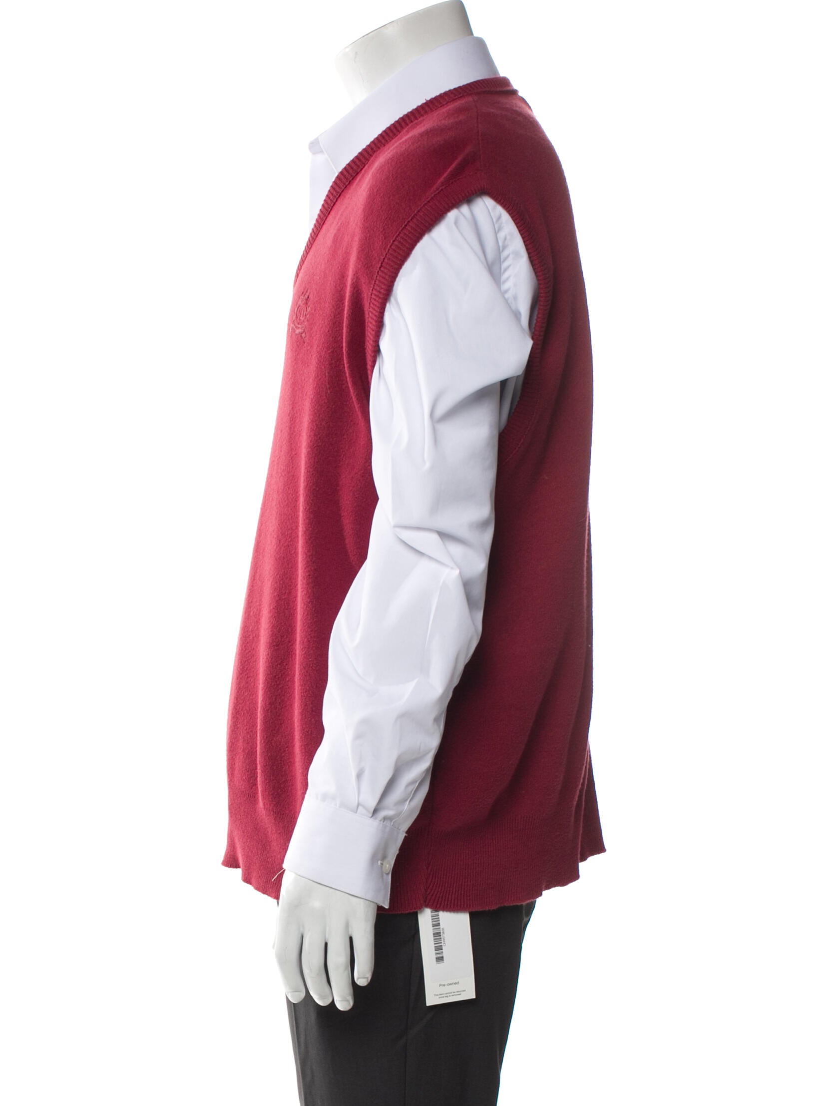 Christian Dior Vintage V-Neck Sweater Vest