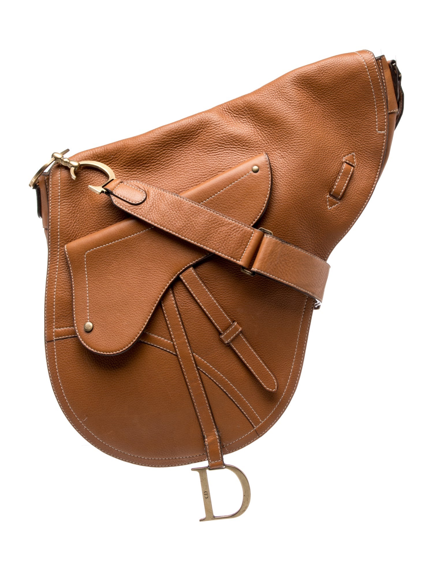 Christian Dior Leather Saddle