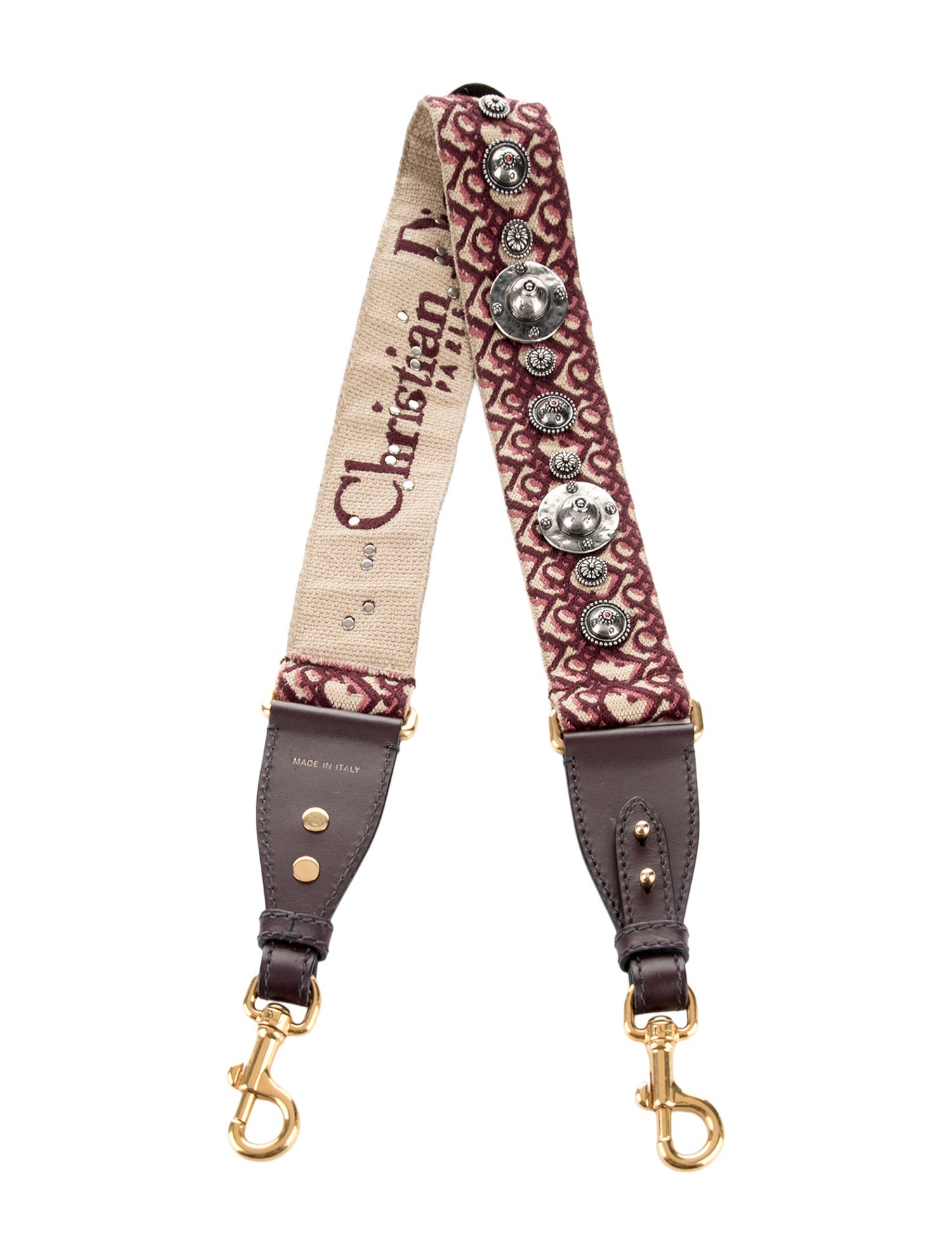 Christian Dior Canvas Bag Strap