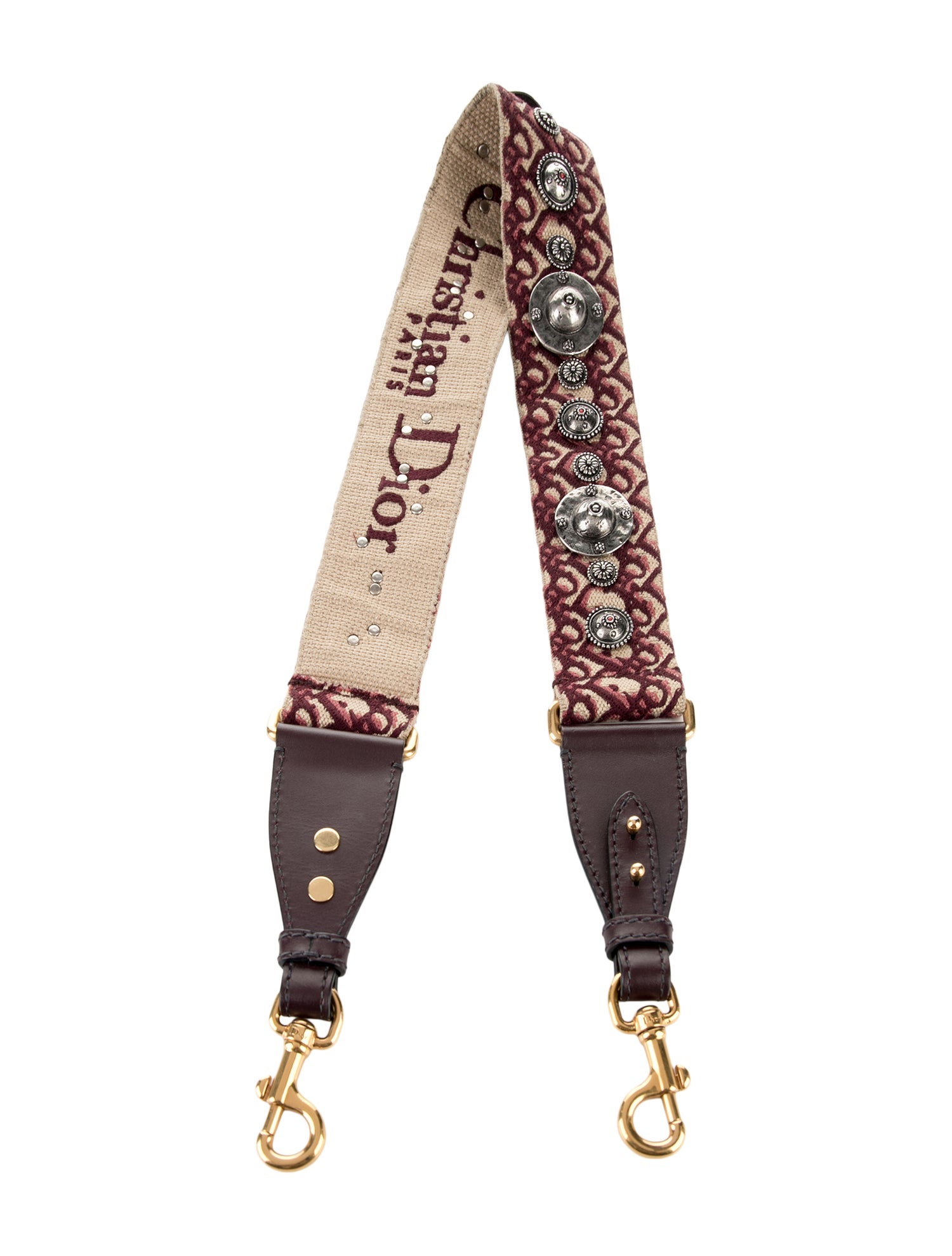 Christian Dior Canvas Bag Strap