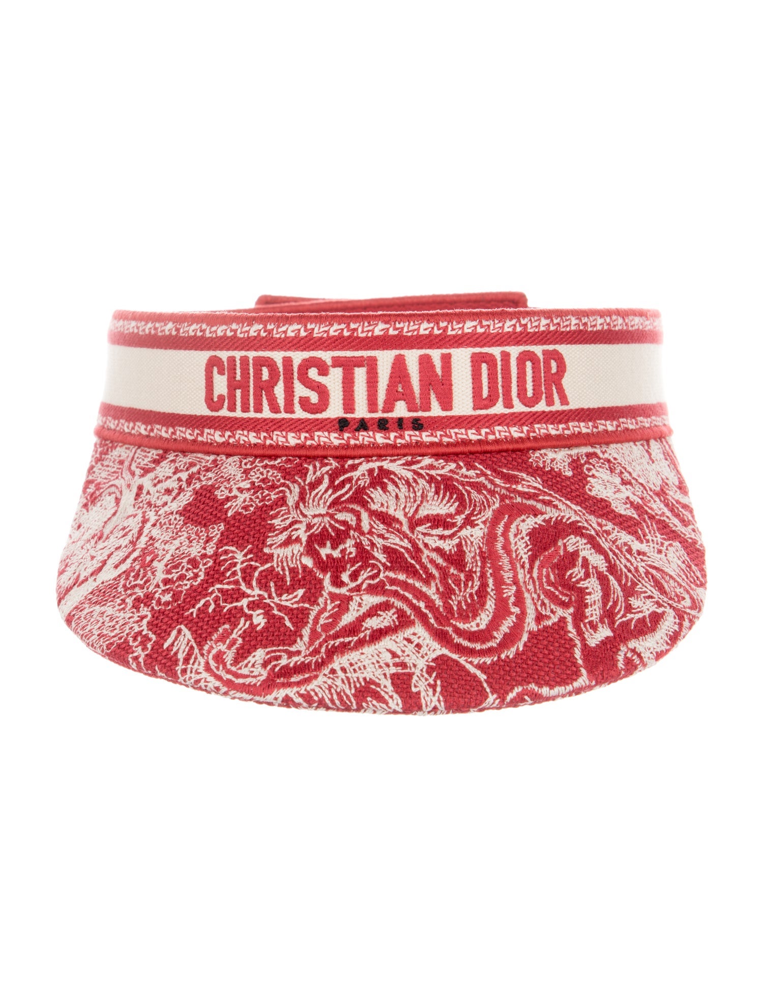 Christian Dior Patterned Visor