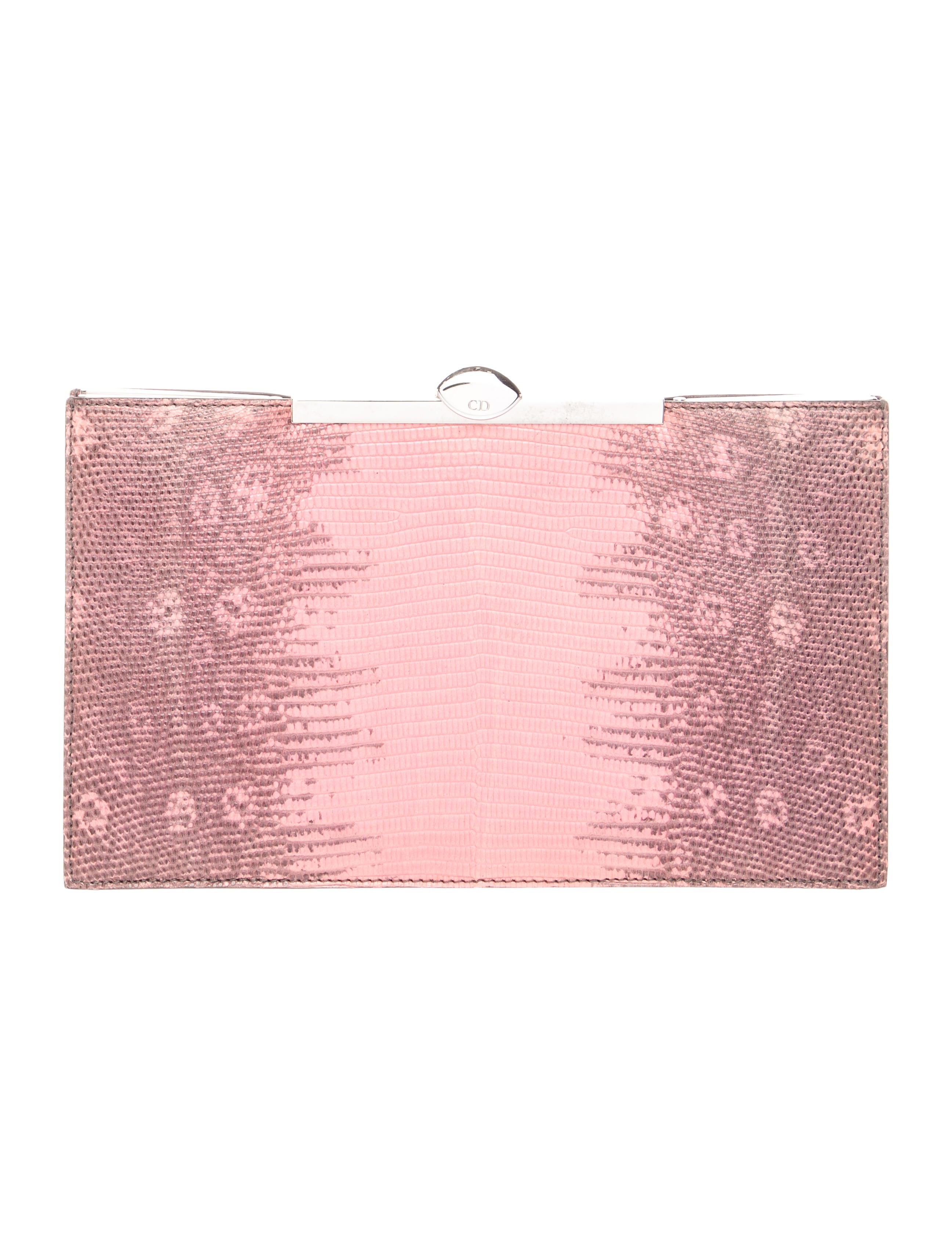 Christian Dior Lizard Clutch