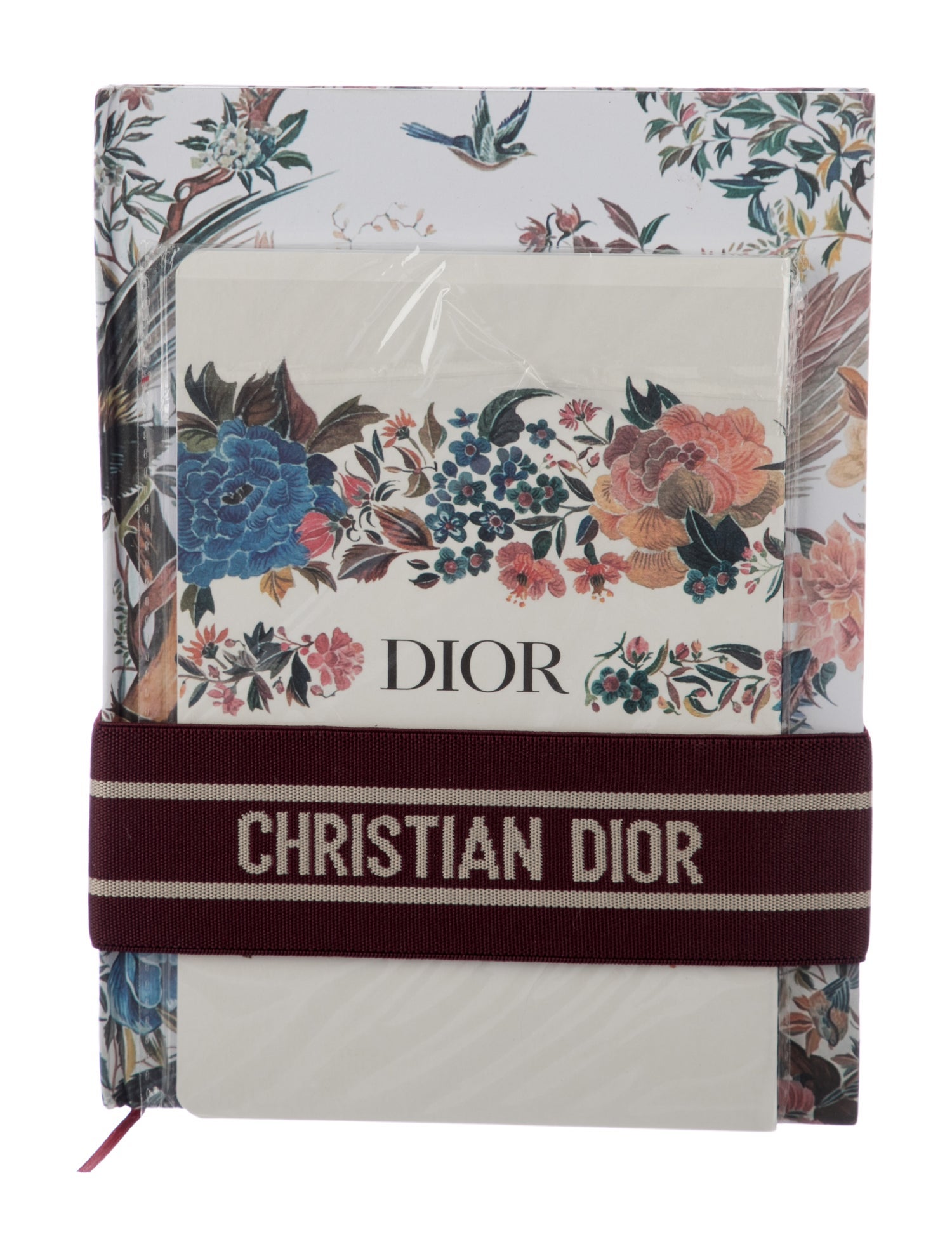 Christian Dior 2-Piece Lined Notebook Set