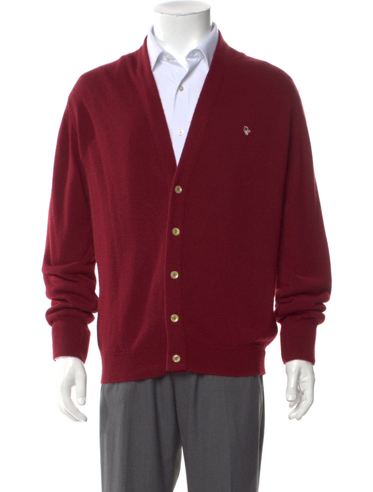 Christian Dior Vintage V-Neck Cardigan