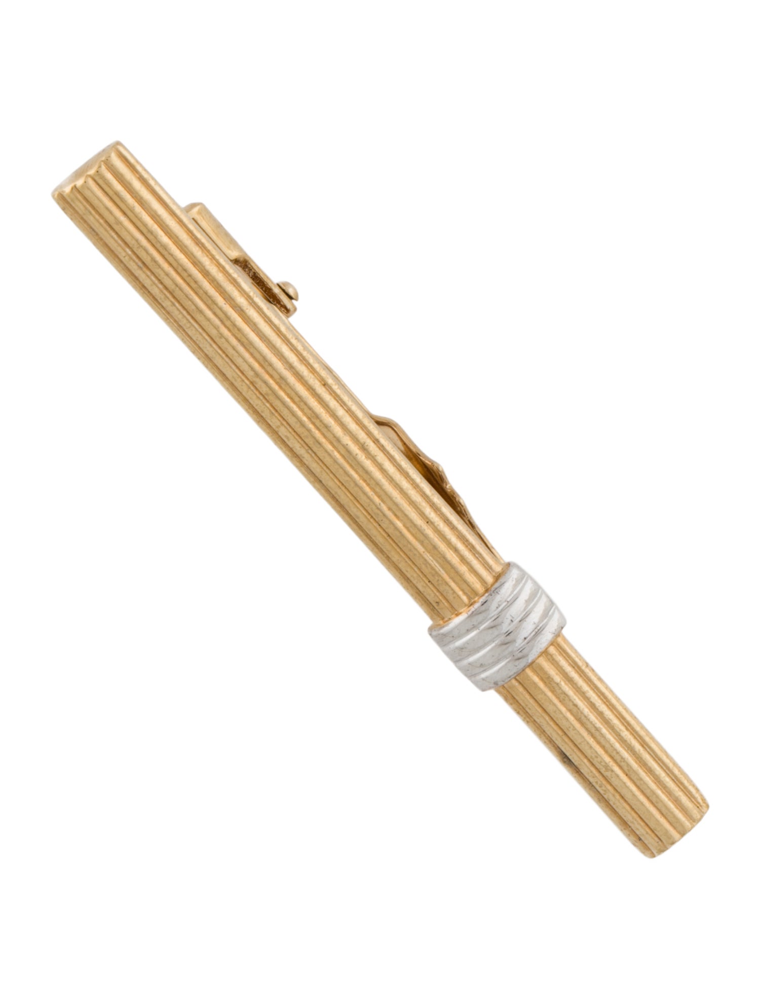 Christian Dior Vintage Two-Tone Tie Clip